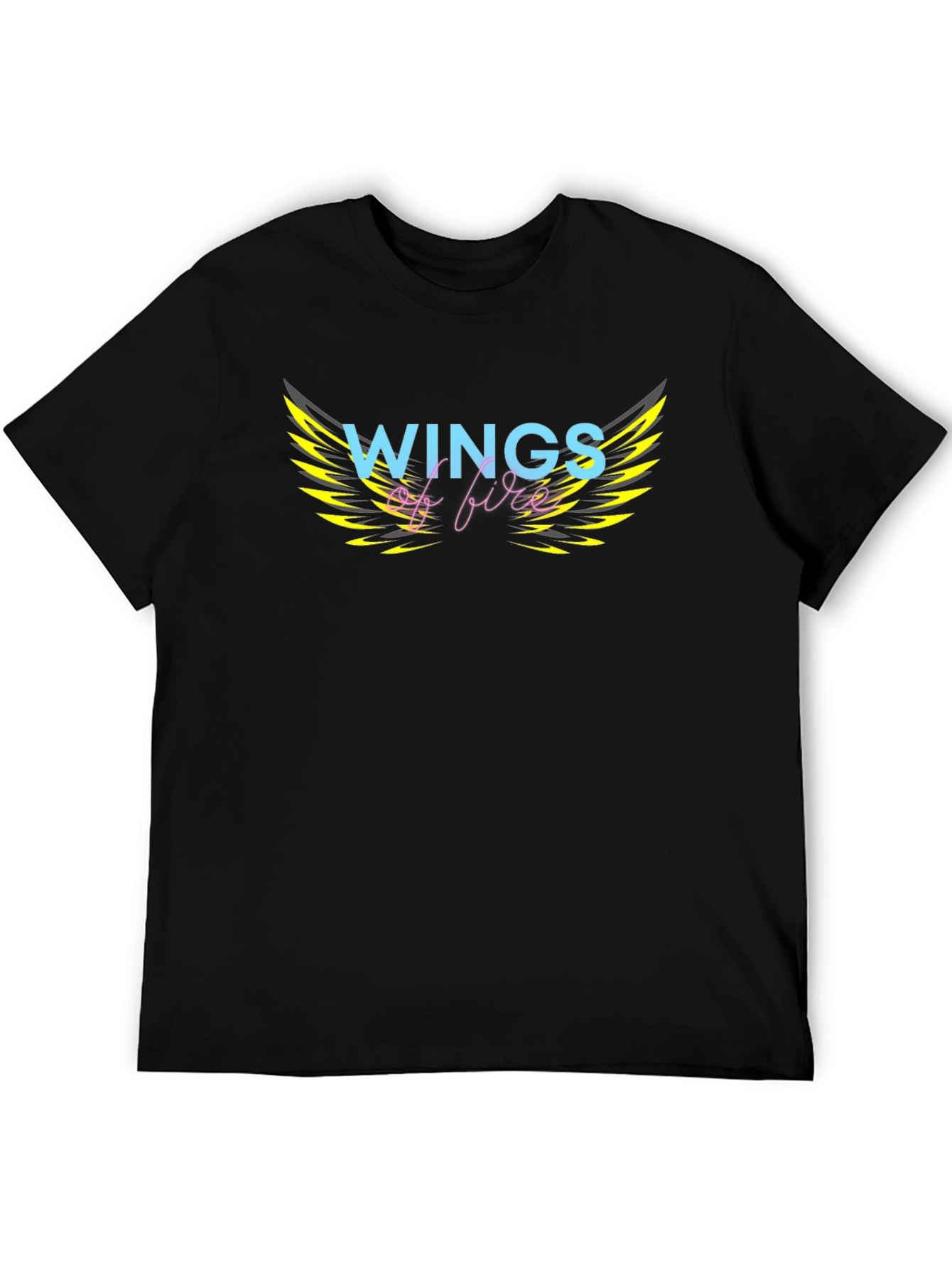 Wings of Fire Graphic T-Shirt - Black