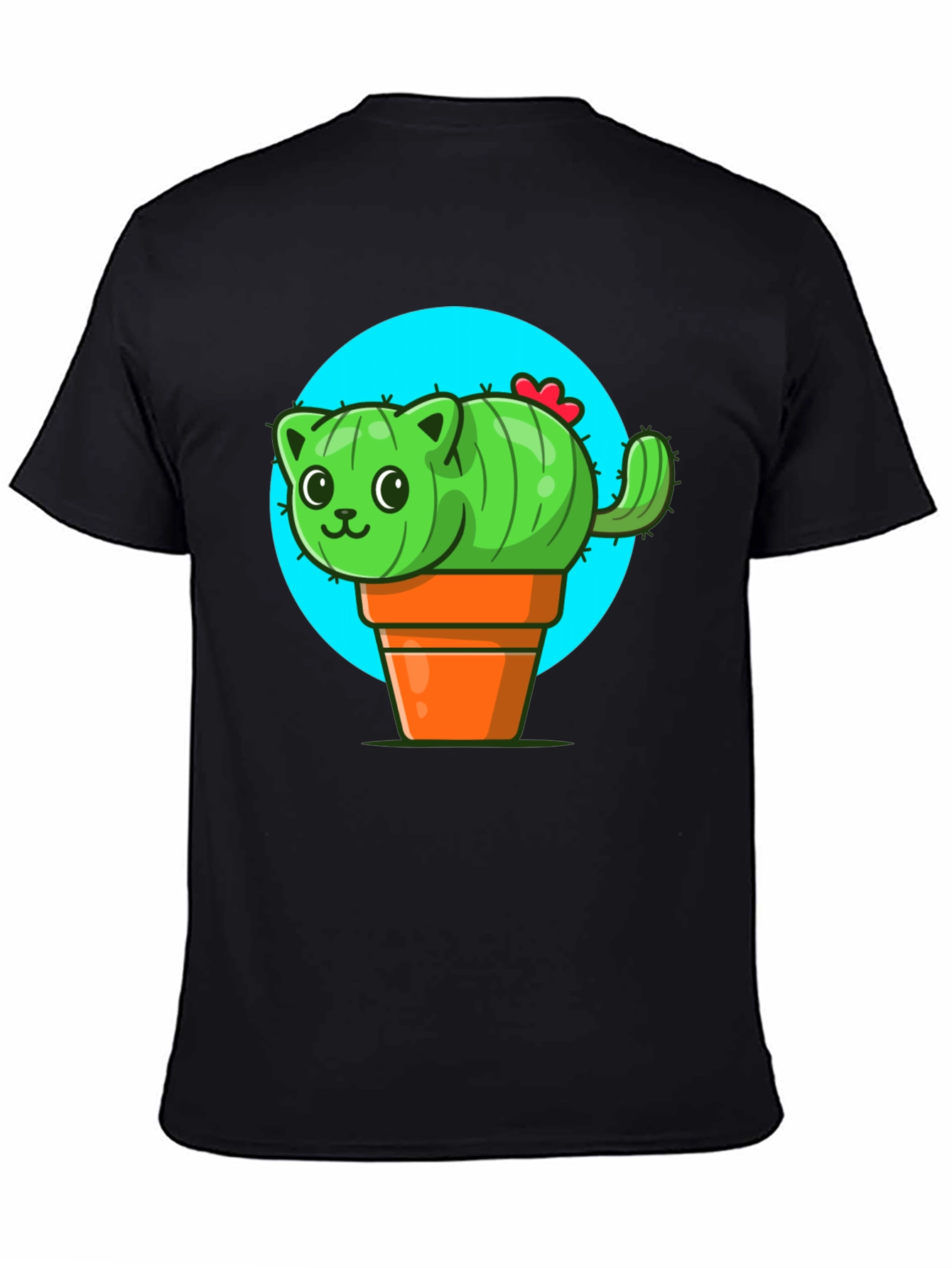 Cactus Cat T-Shirt - Potted Prickly Pet Tee