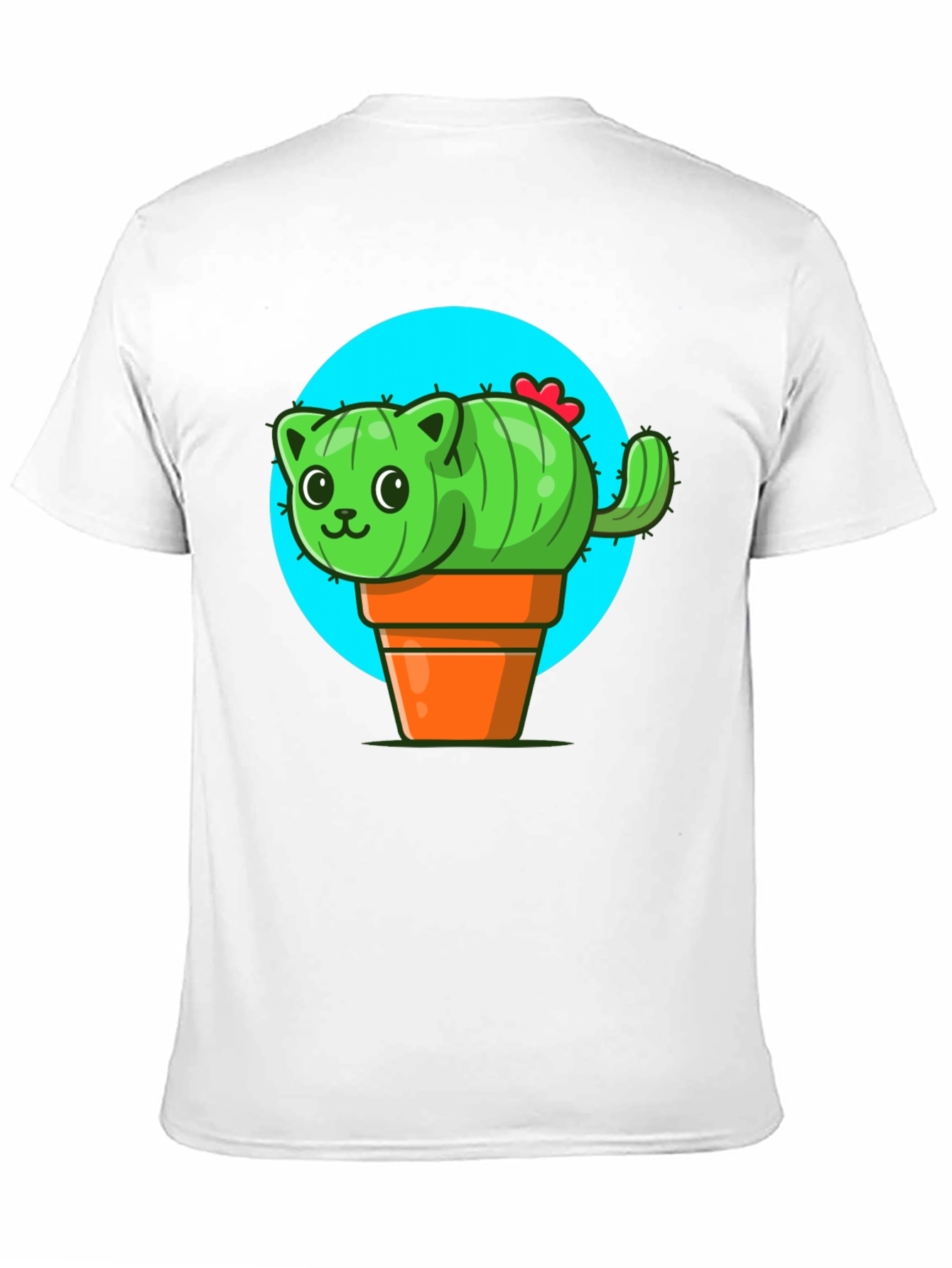 Cactus Cat T-Shirt - Potted Prickly Pet Tee