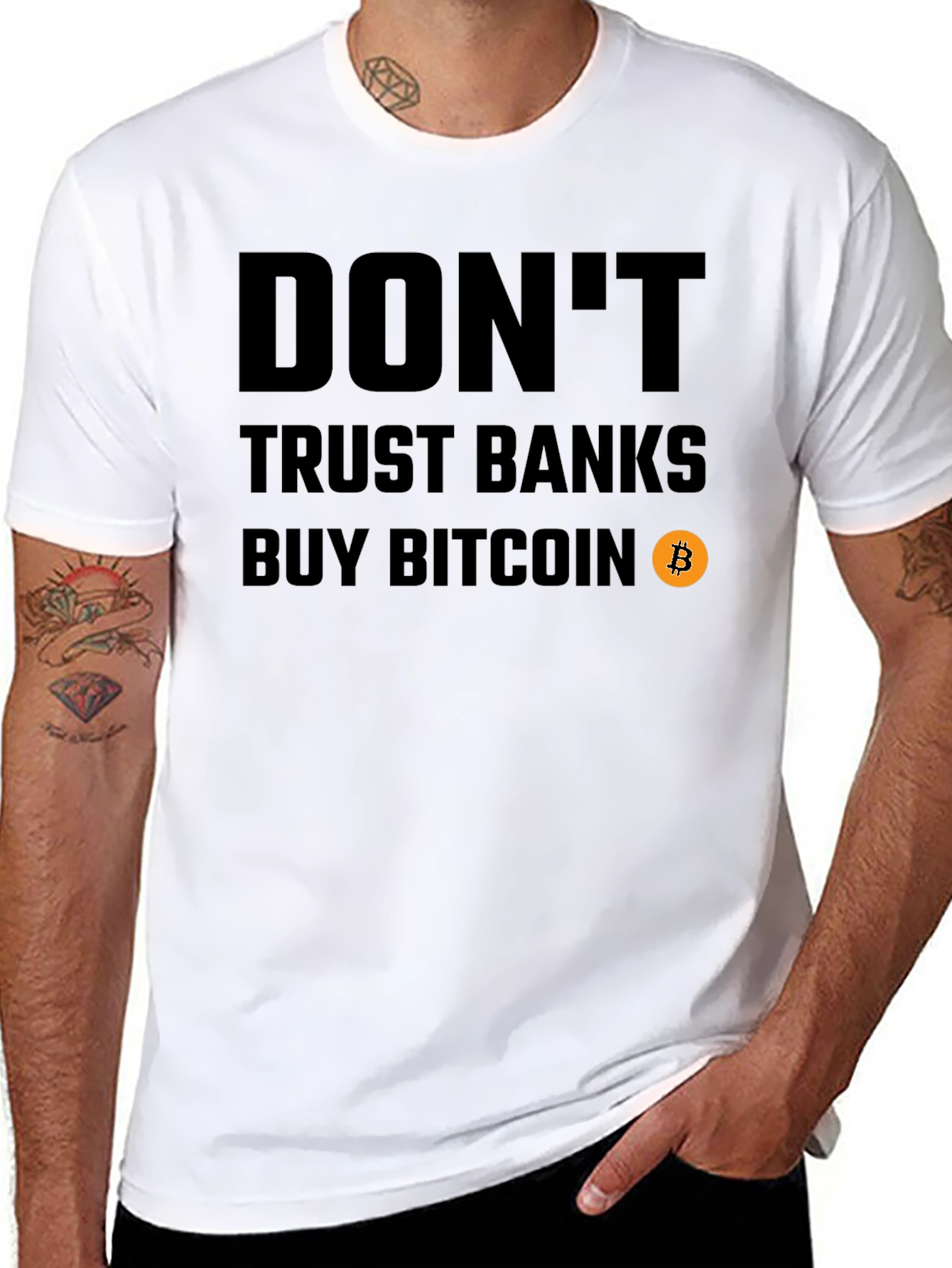 Dont Trust Banks Buy Bitcoin T-Shirt