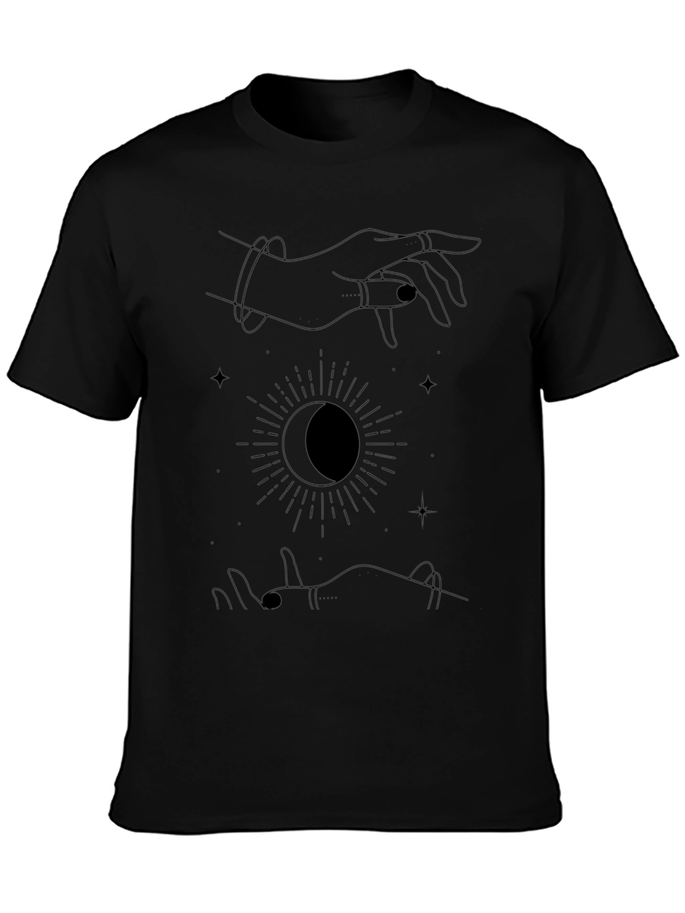 Celestial Hands Graphic T-Shirt - Mystic Unisex Tee