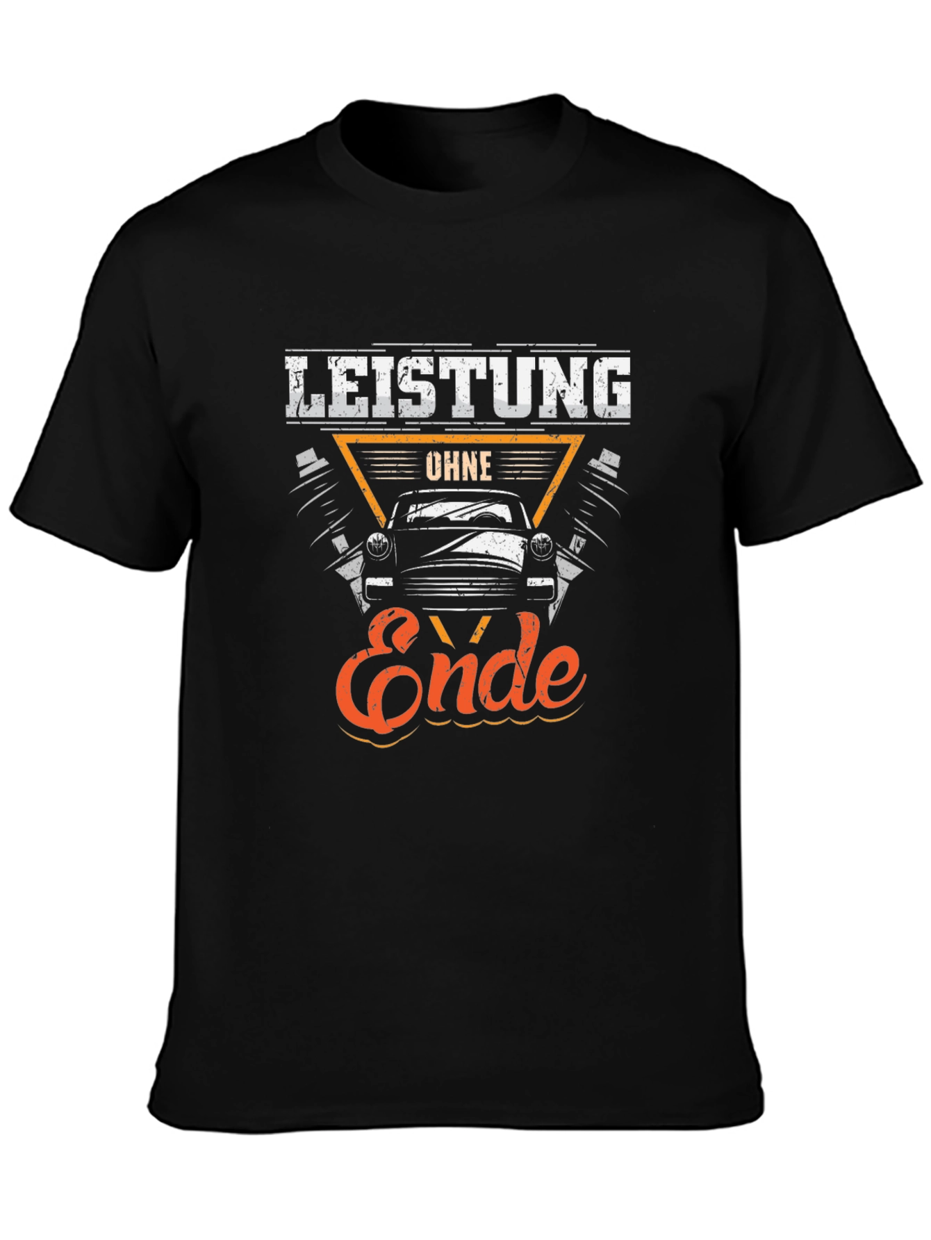Leistung Ohne Ende Black T-Shirt