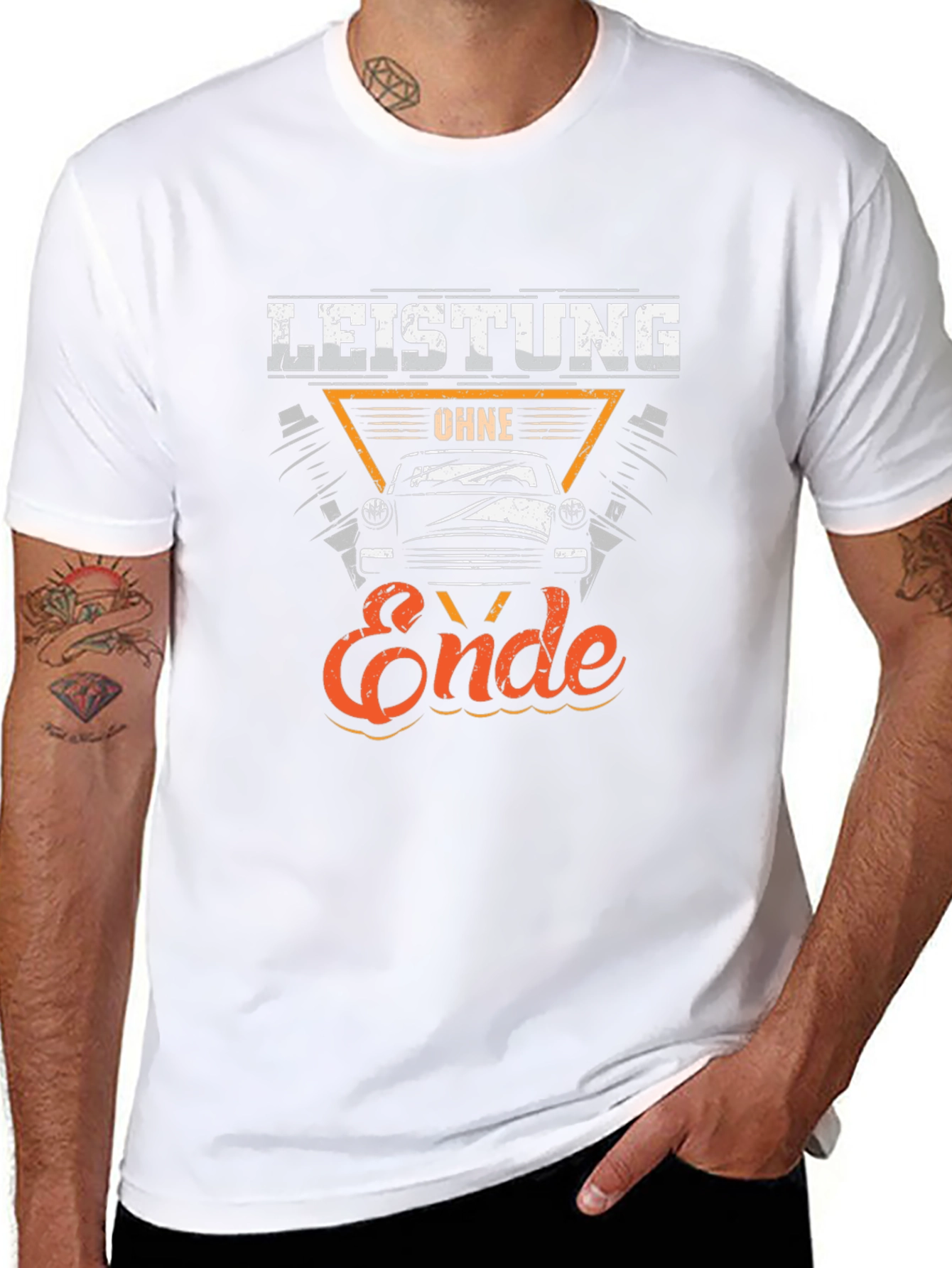 Leistung Ohne Ende Black T-Shirt