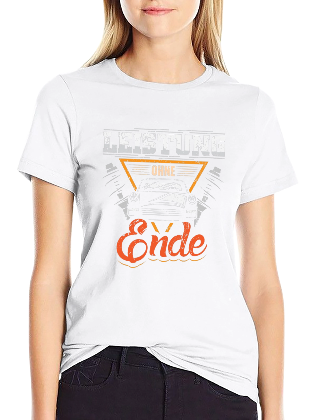 Leistung Ohne Ende Black T-Shirt