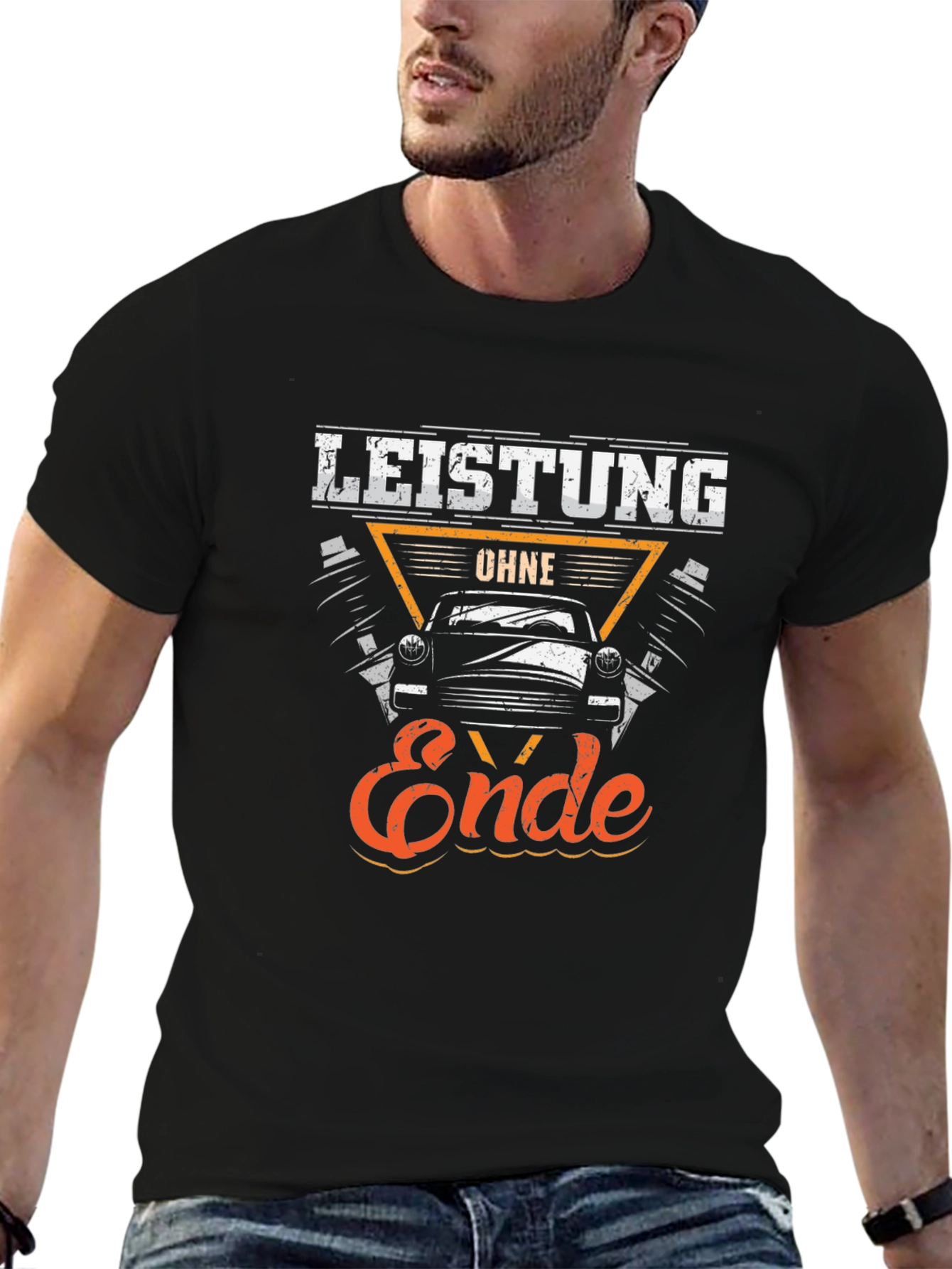 Leistung Ohne Ende Black T-Shirt