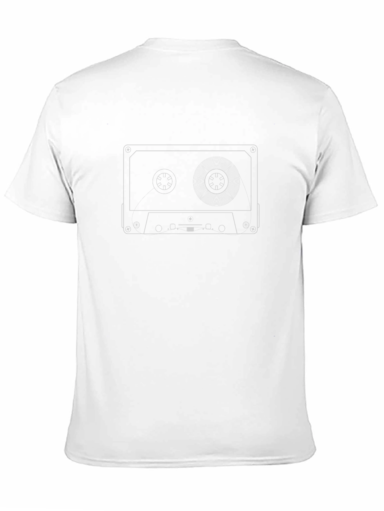 Retro Cassette Tape Graphic T-Shirt - Classic Style