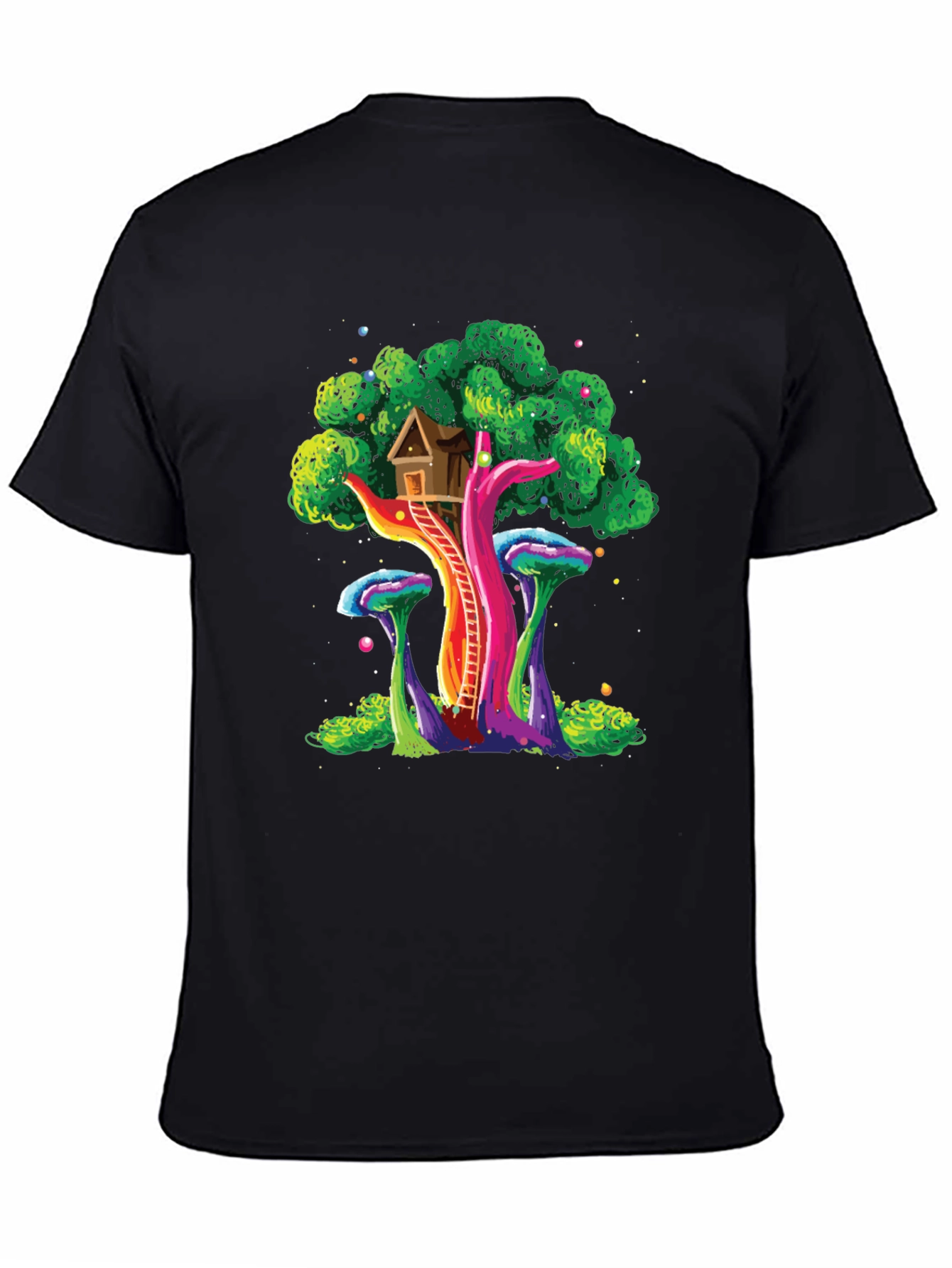 Whimsical Treehouse Graphic Tee