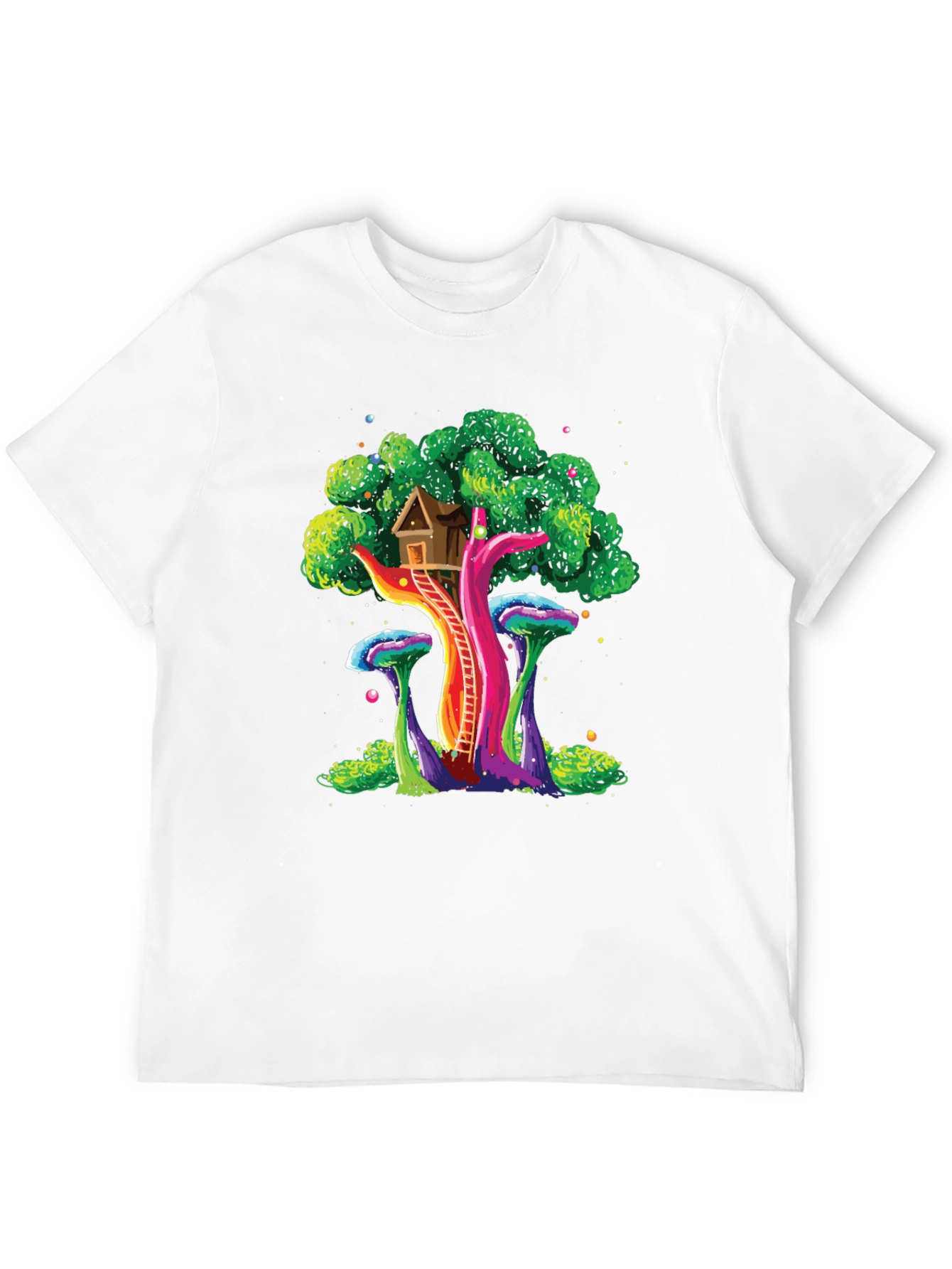 Whimsical Treehouse Graphic Tee