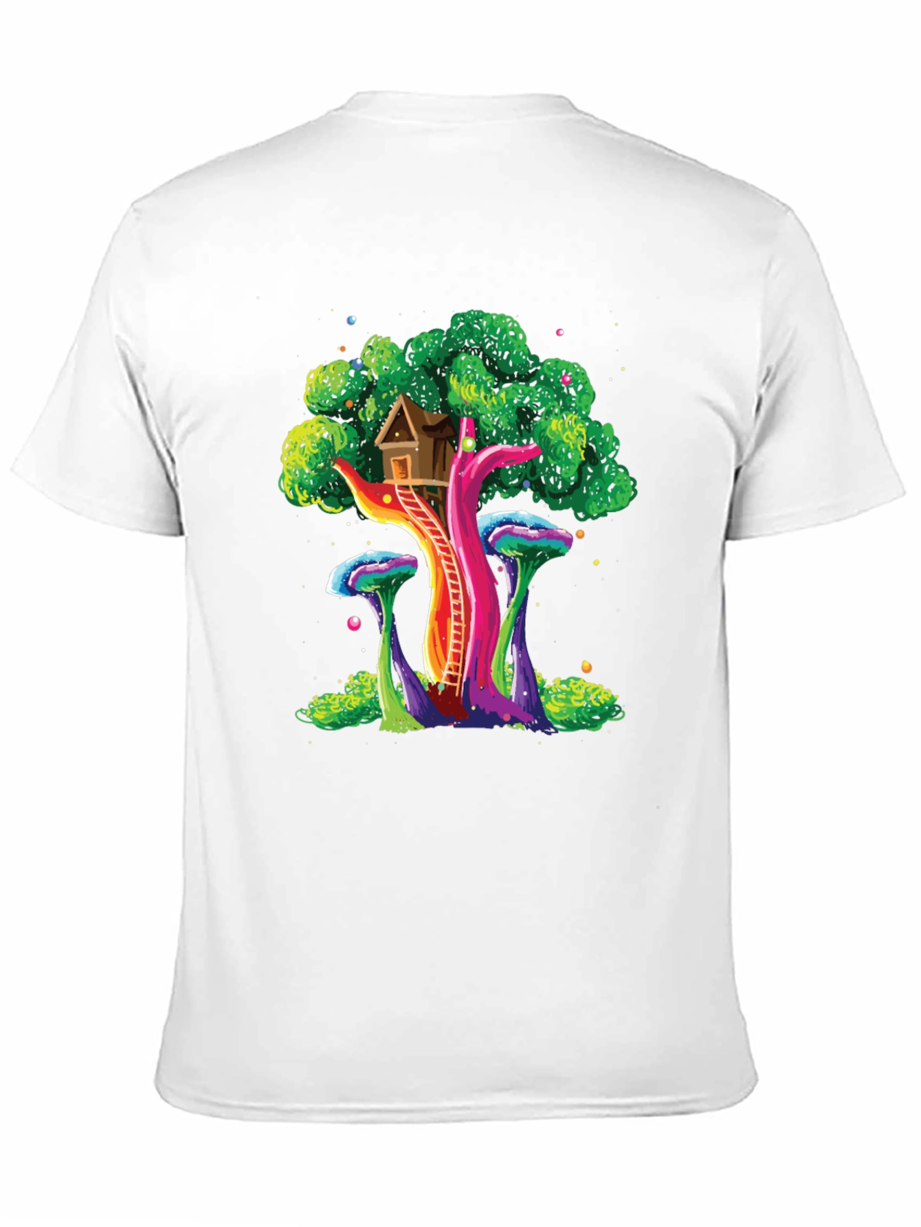 Whimsical Treehouse Graphic Tee