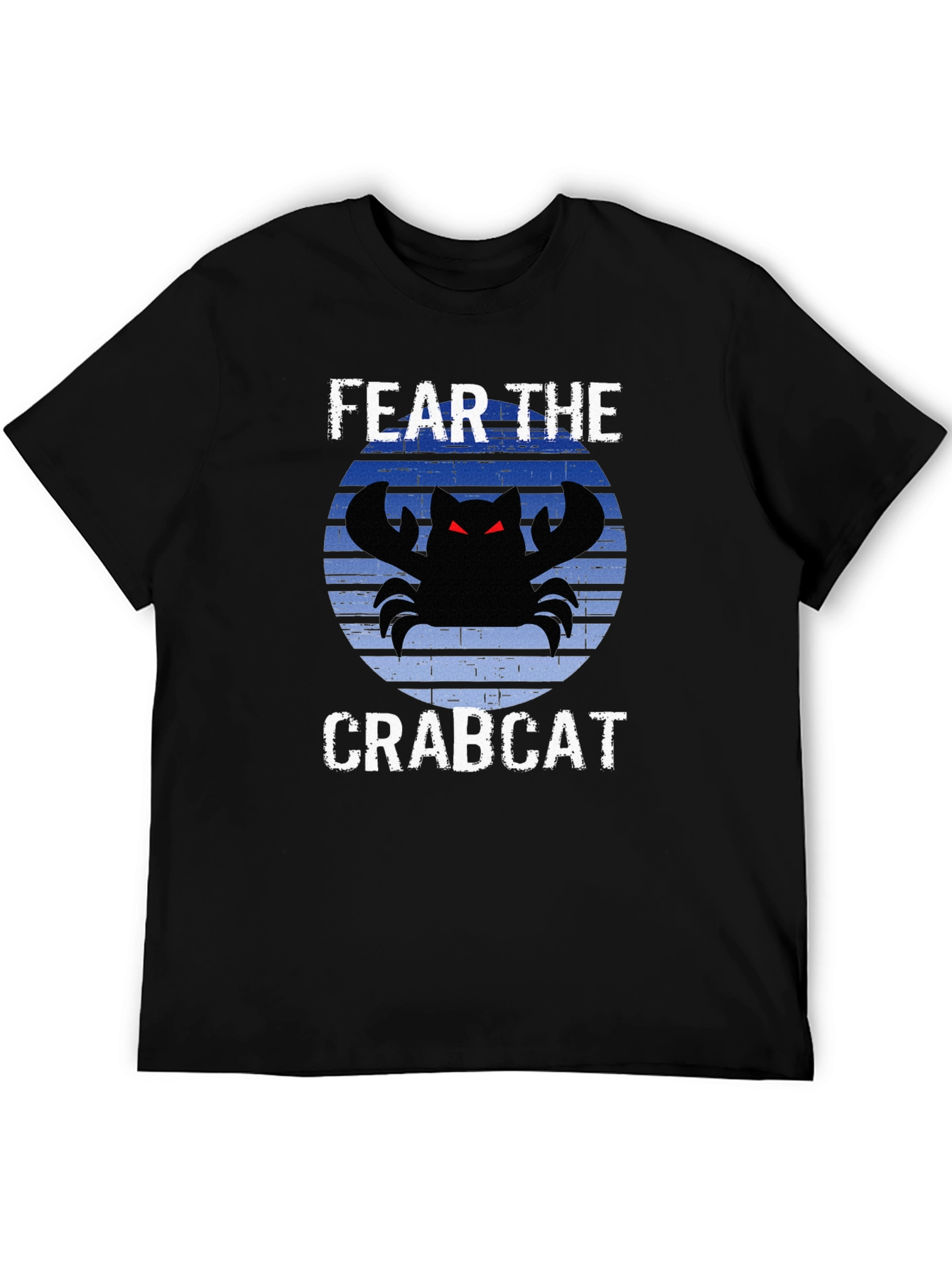 Fear The Crabcat T-Shirt Funny Graphic Tee