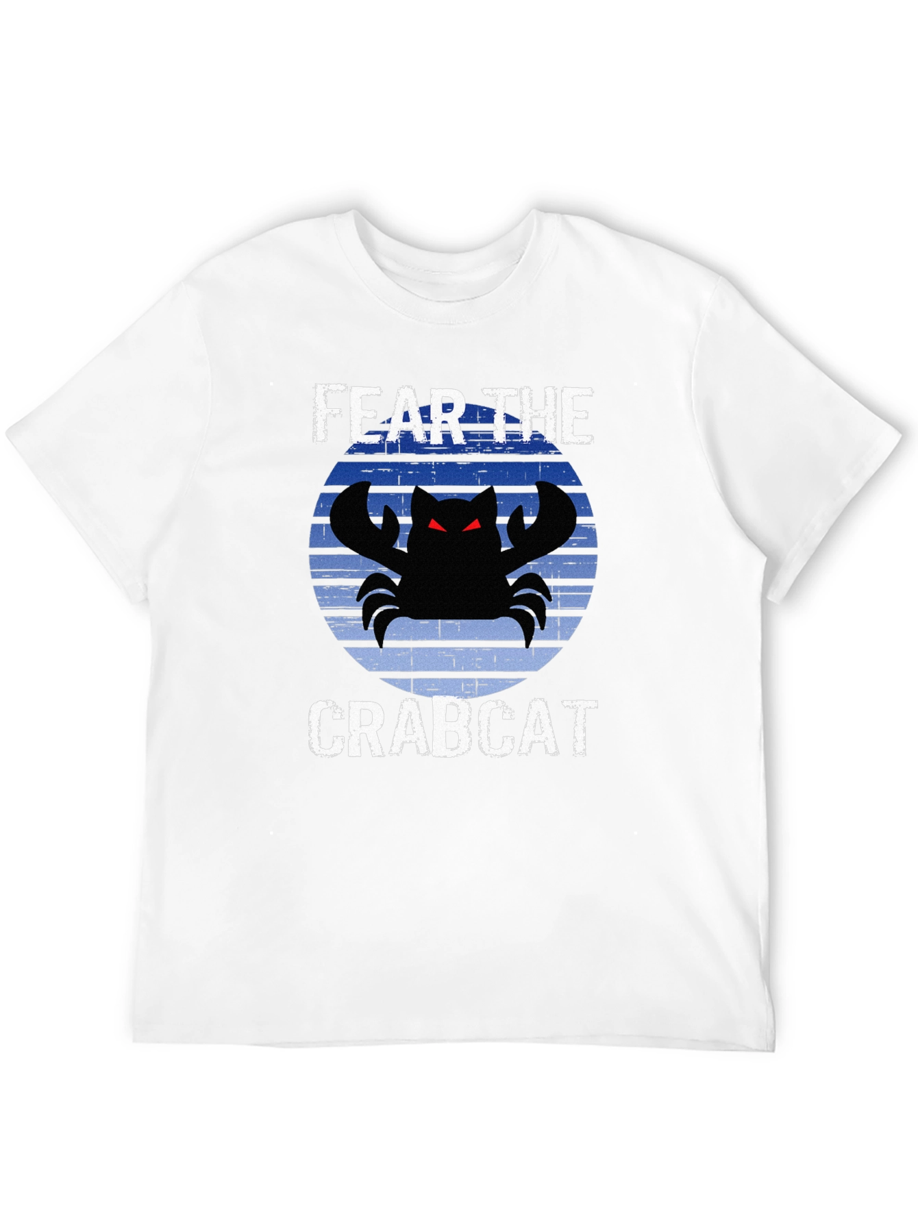 Fear The Crabcat T-Shirt Funny Graphic Tee