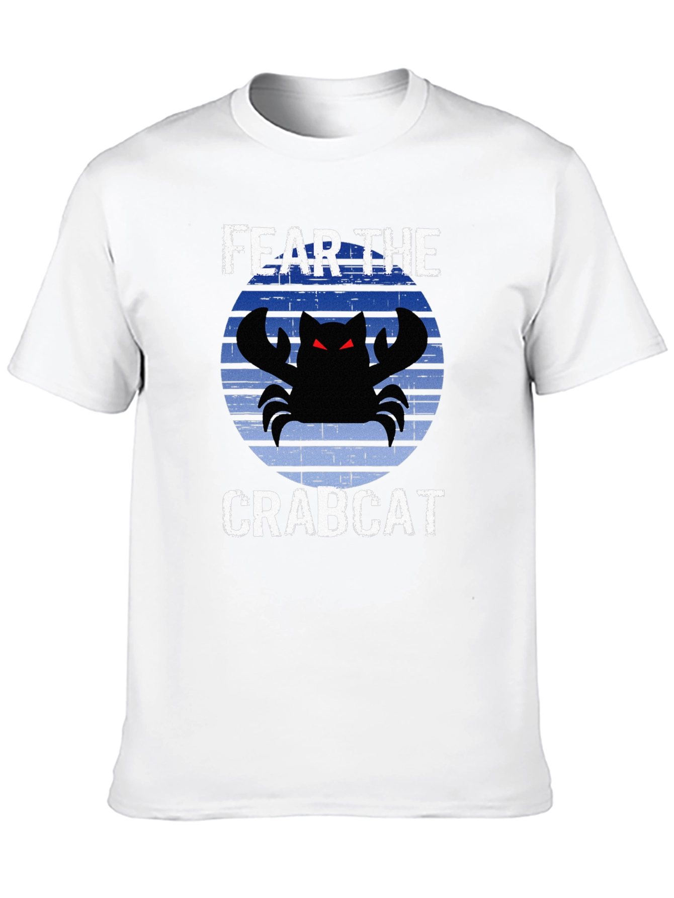 Fear The Crabcat T-Shirt Funny Graphic Tee