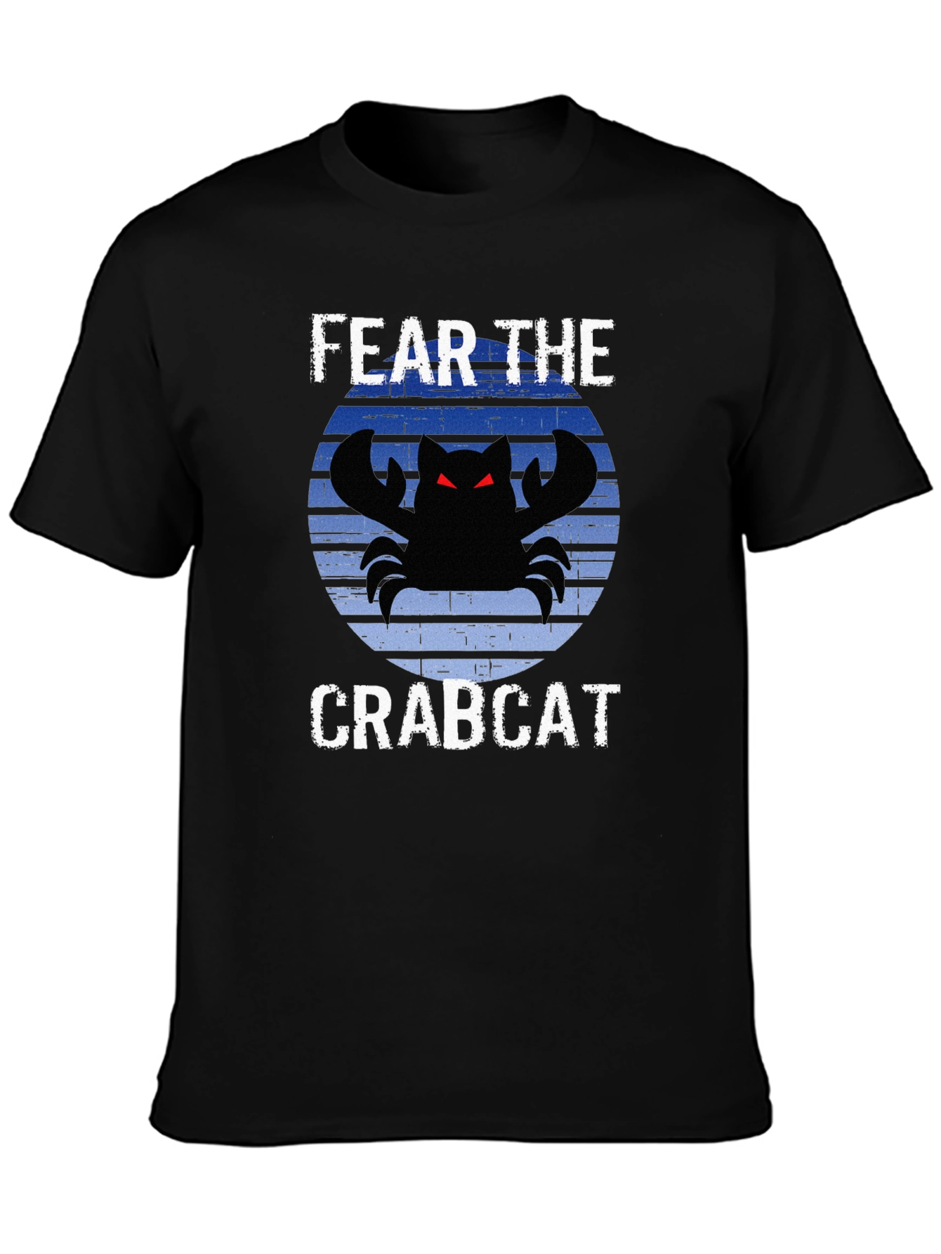 Fear The Crabcat T-Shirt Funny Graphic Tee