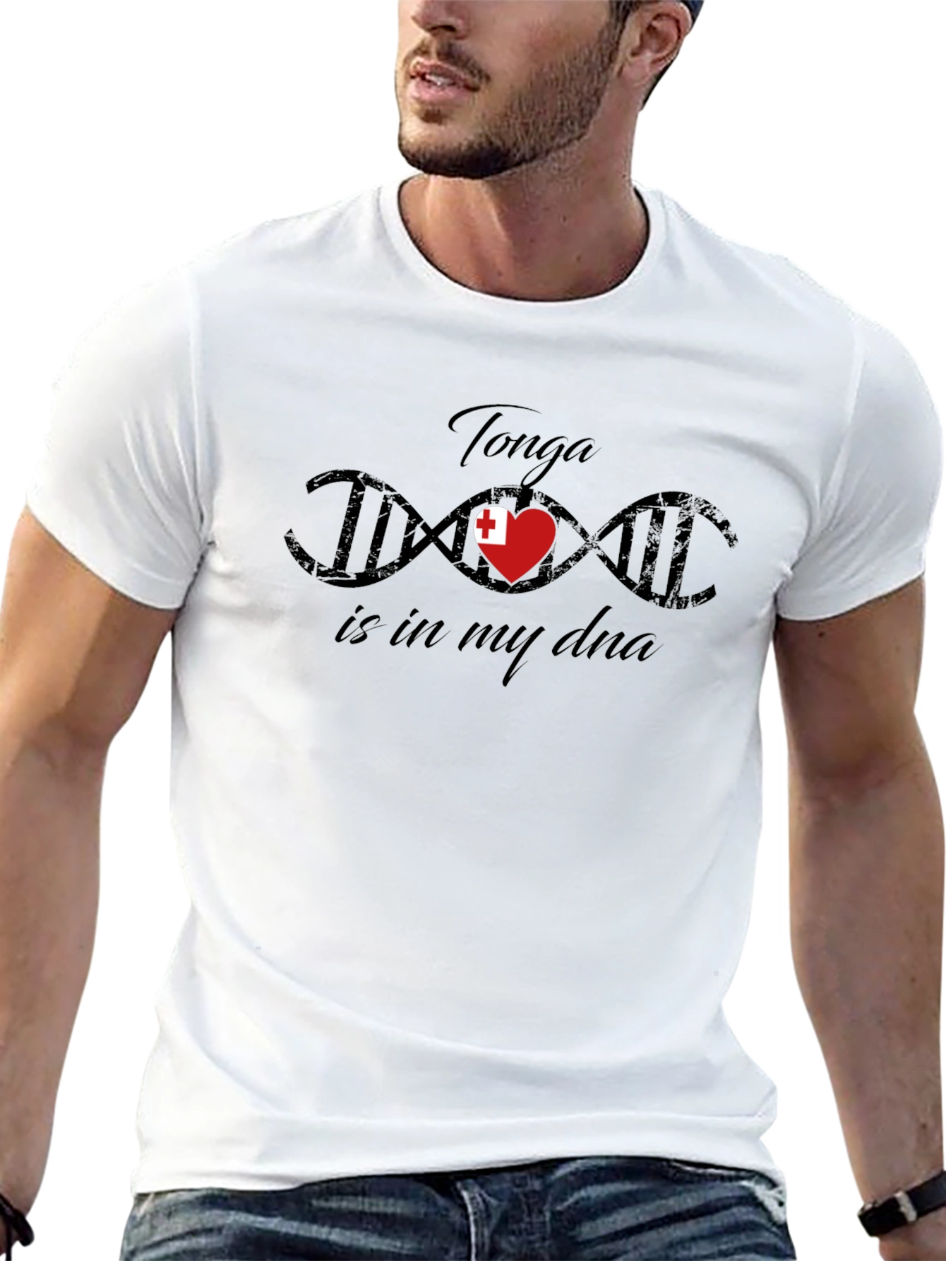 Tonga Is In My DNA Graphic T-Shirt