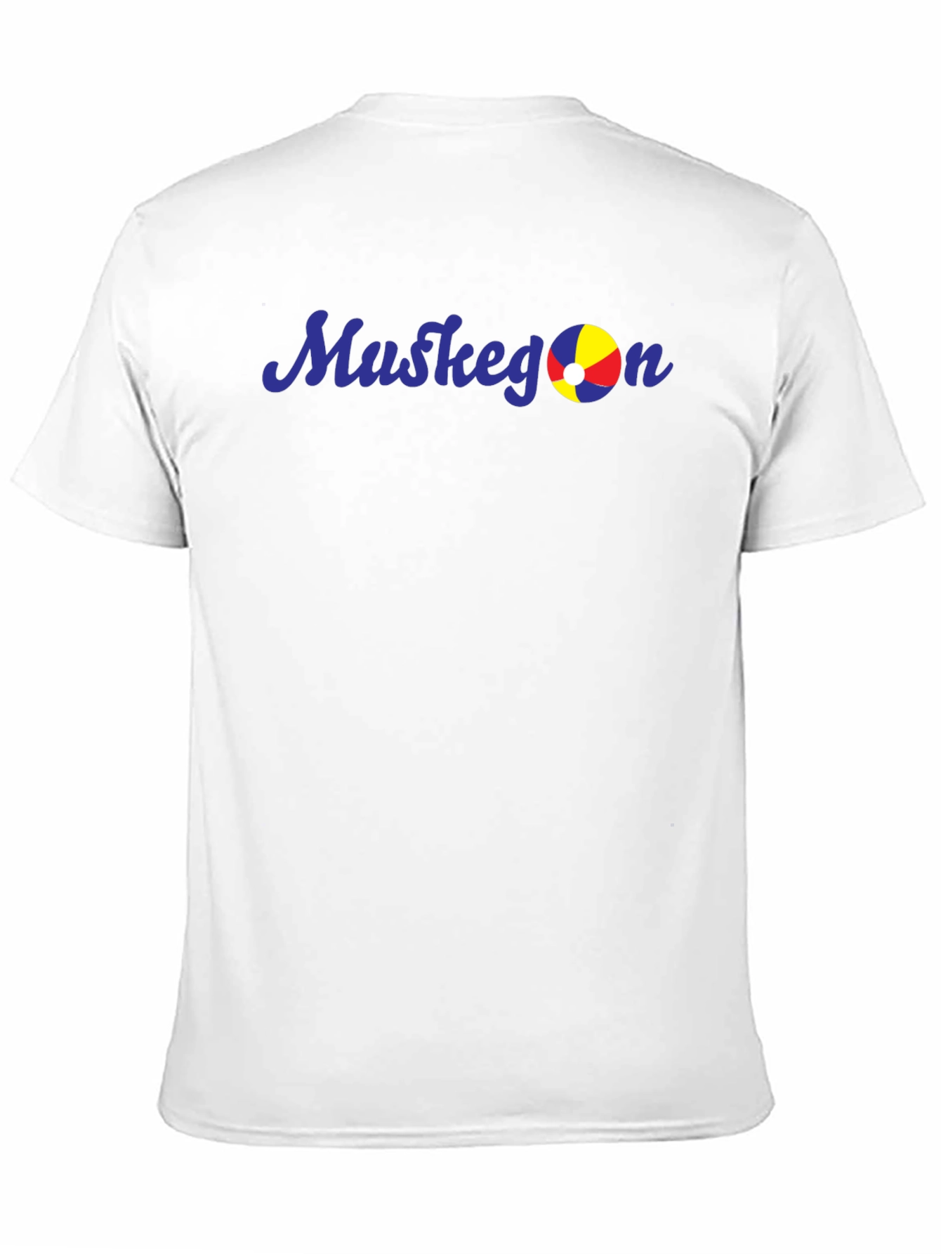 Muskegon Beach Ball Graphic Tee - Black
