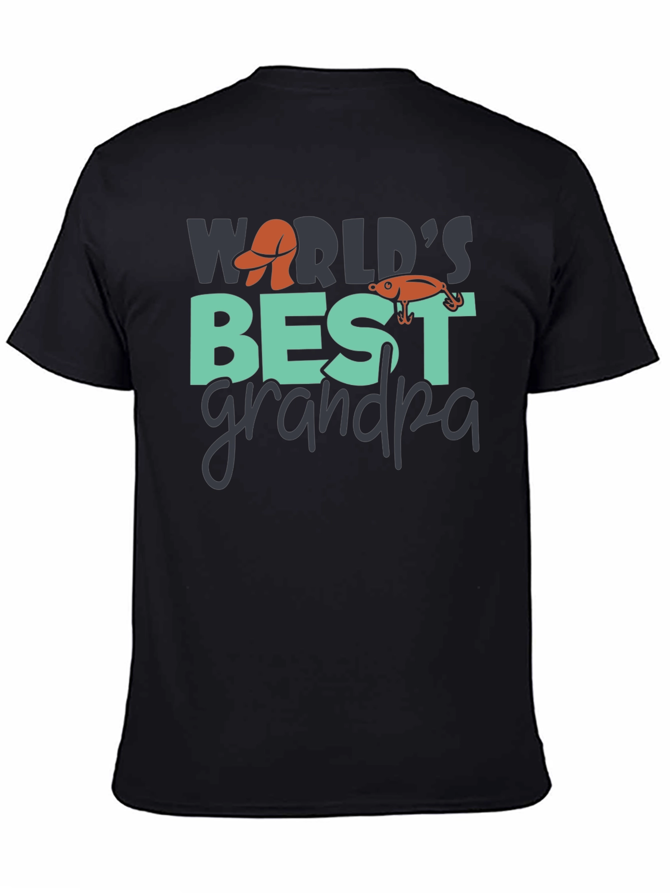 Worlds Best Grandpa Fishing T-Shirt