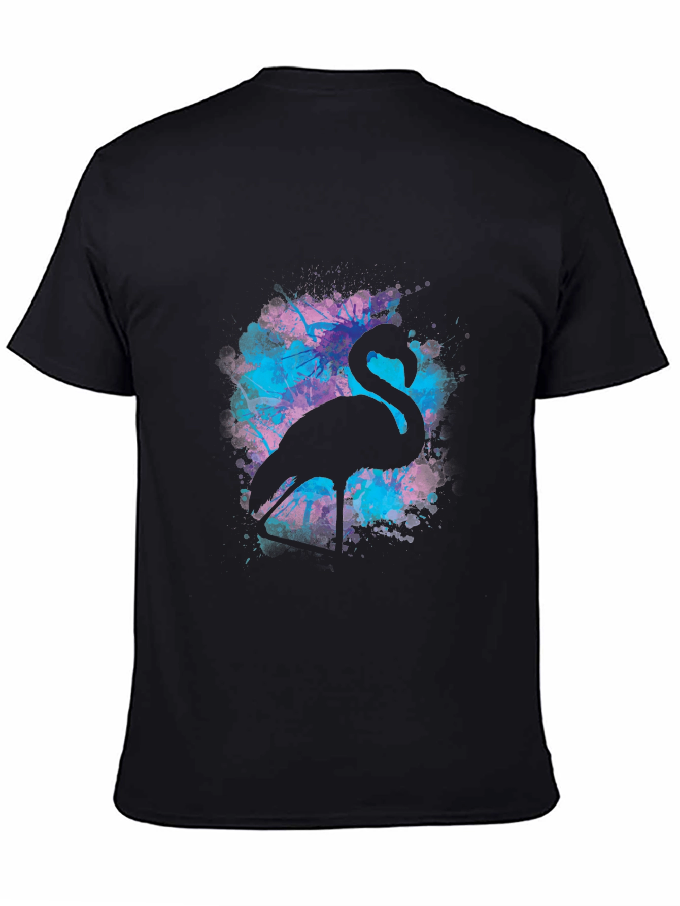 Flamingo Silhouette Graphic T-Shirt
