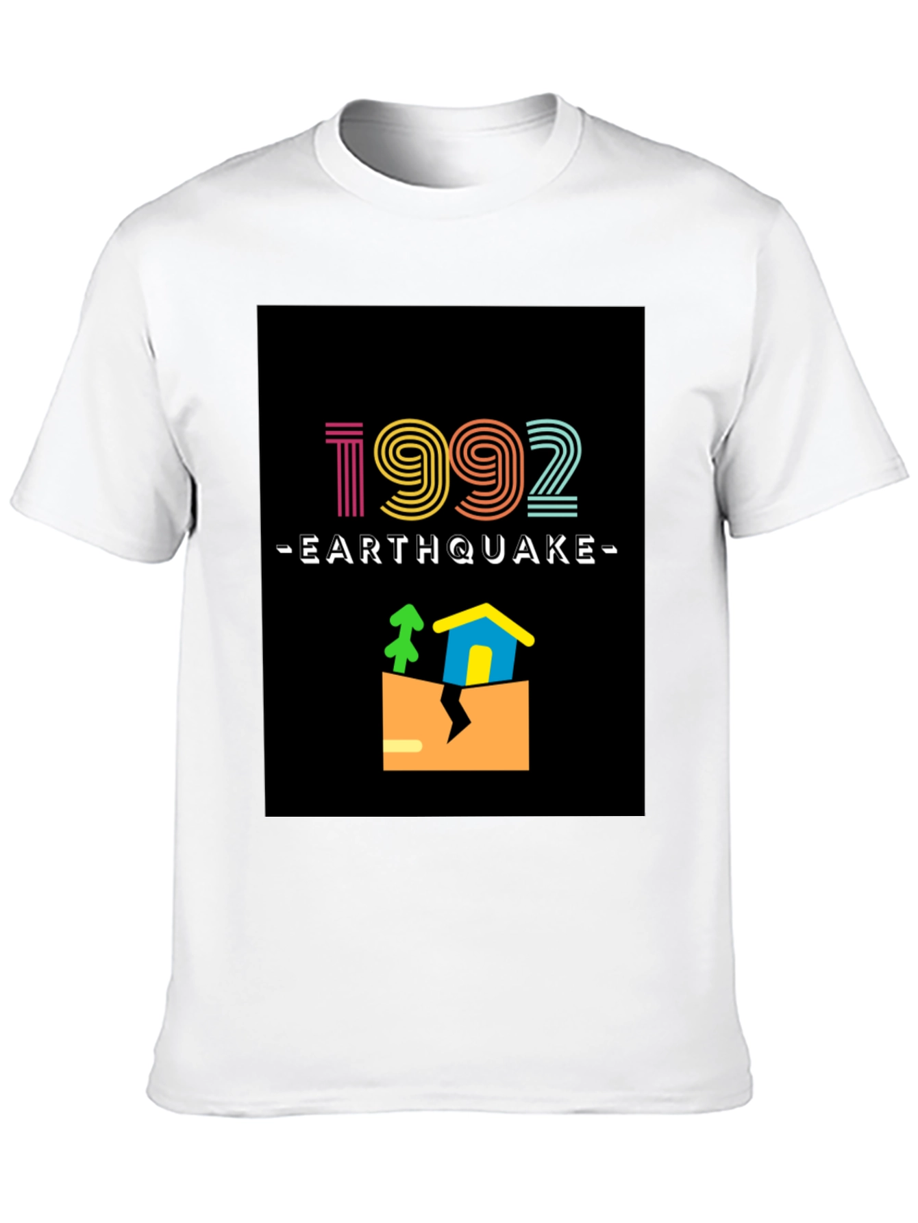 1992 Earthquake Tee - Retro Style