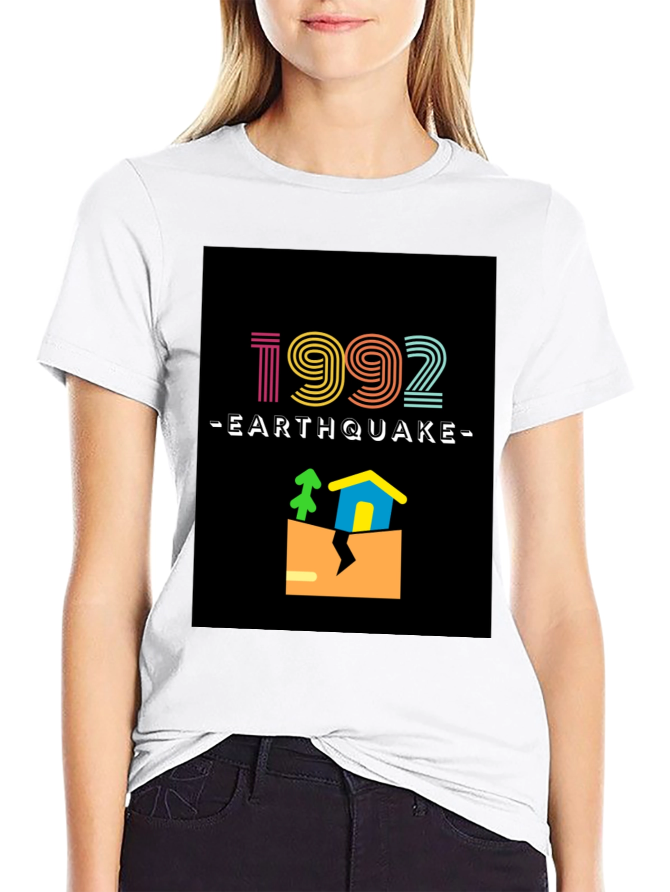 1992 Earthquake Tee - Retro Style