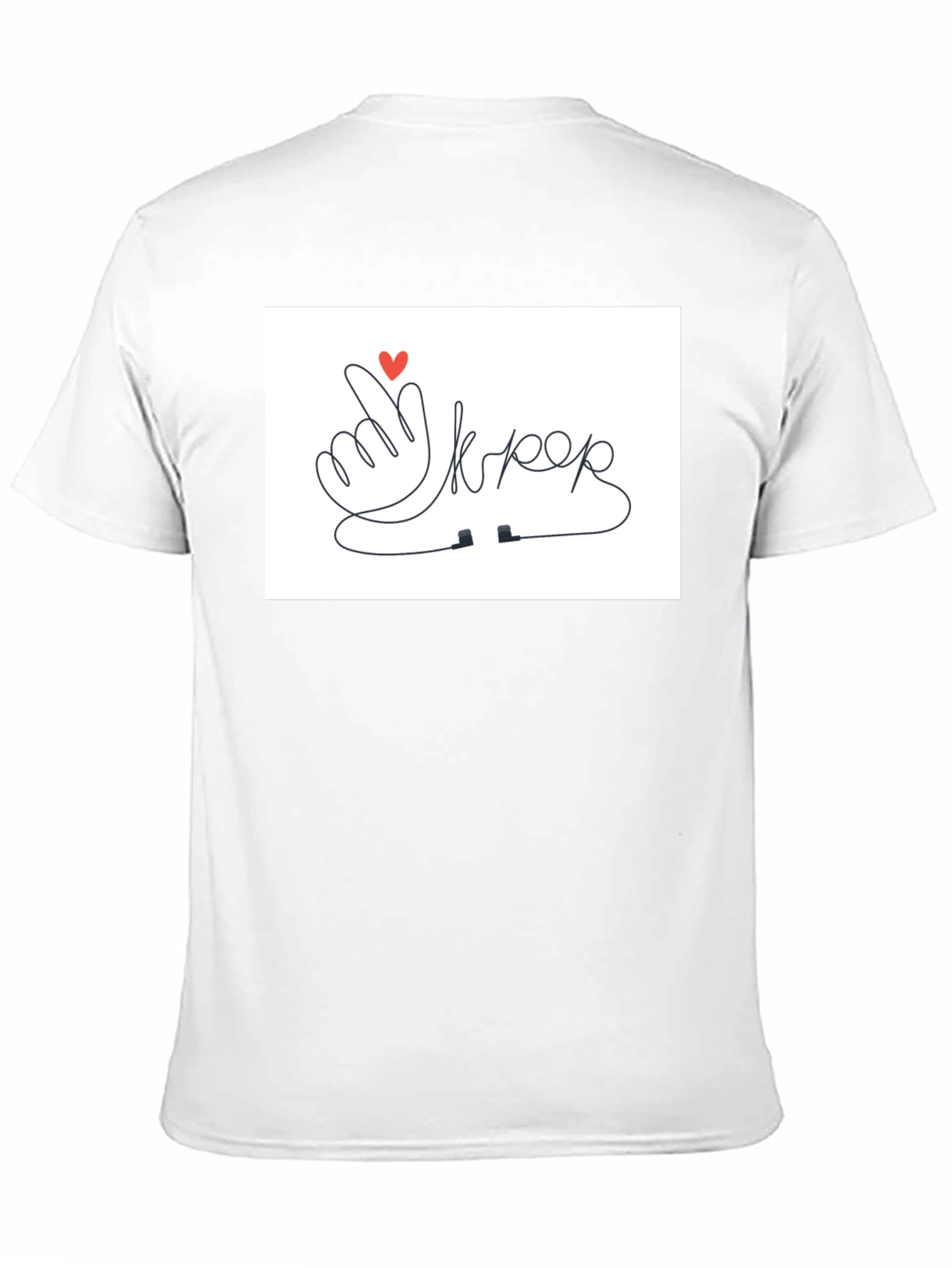K-Pop Heartbeat T-Shirt - Korean Music Love Tee