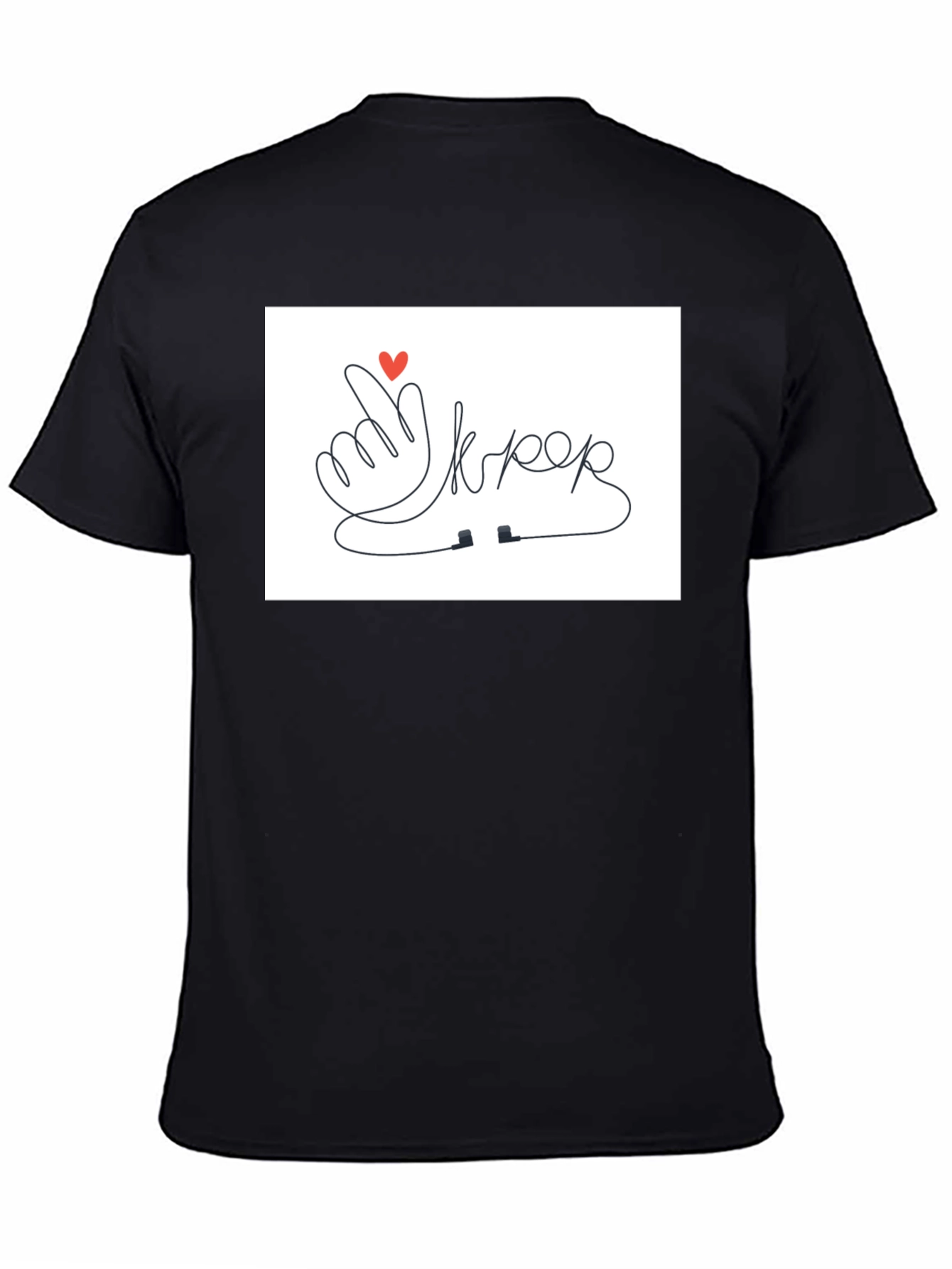 K-Pop Heartbeat T-Shirt - Korean Music Love Tee