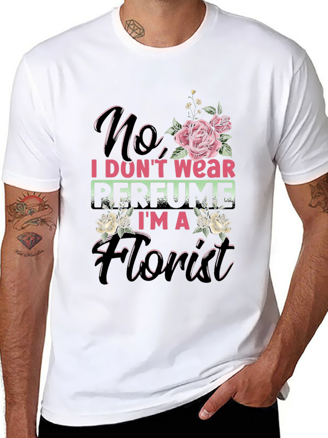 Florist T-Shirt - No Perfume