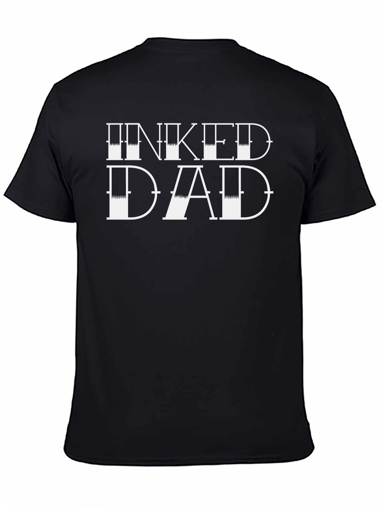 Inked Dad Graphic T-Shirt - Black