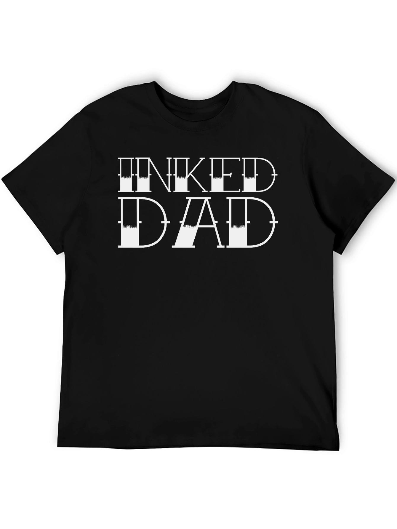 Inked Dad Graphic T-Shirt - Black