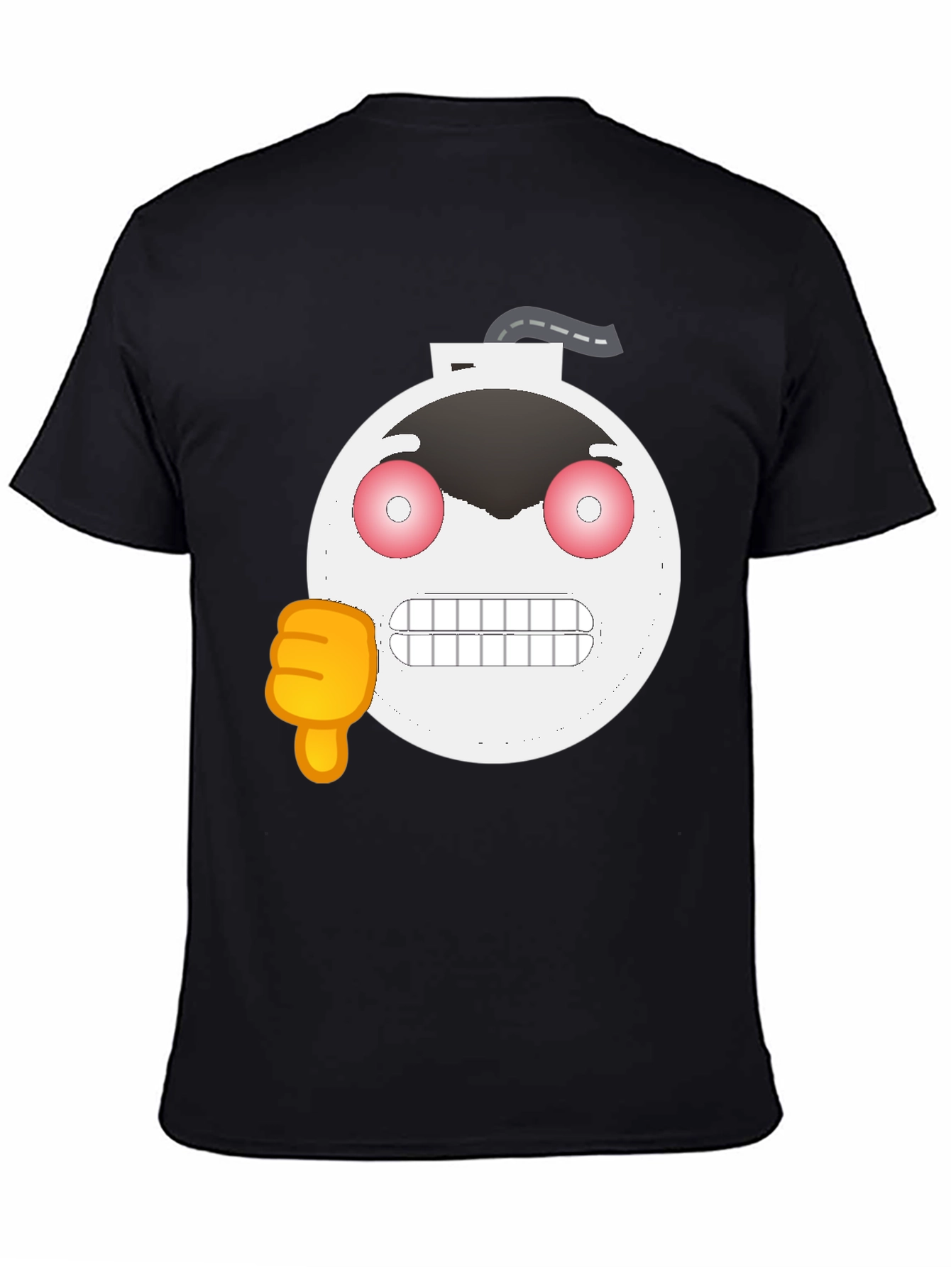 Bomb Emoji T-Shirt - Thumbs Down