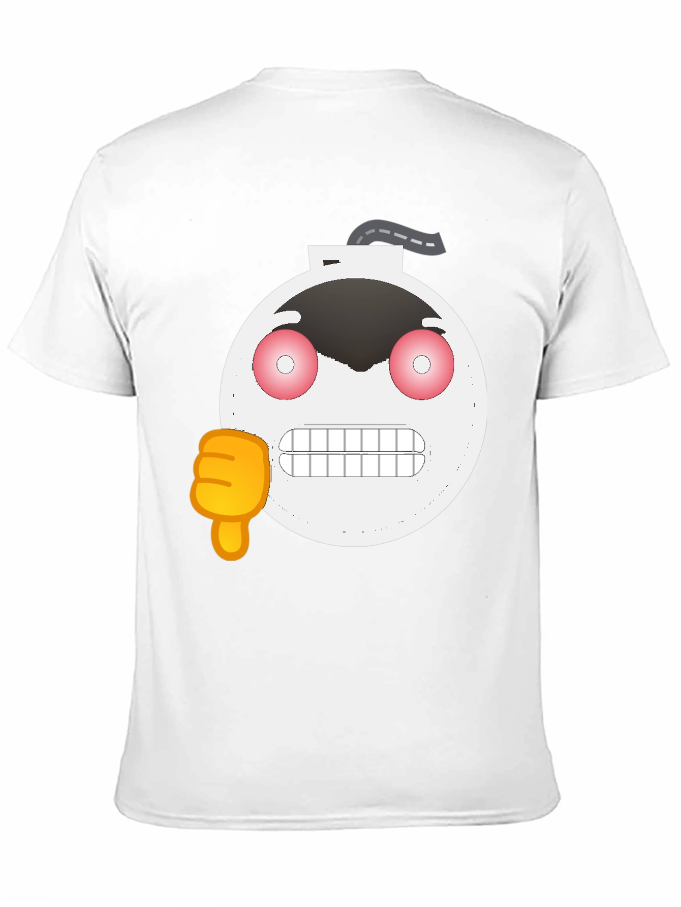Bomb Emoji T-Shirt - Thumbs Down