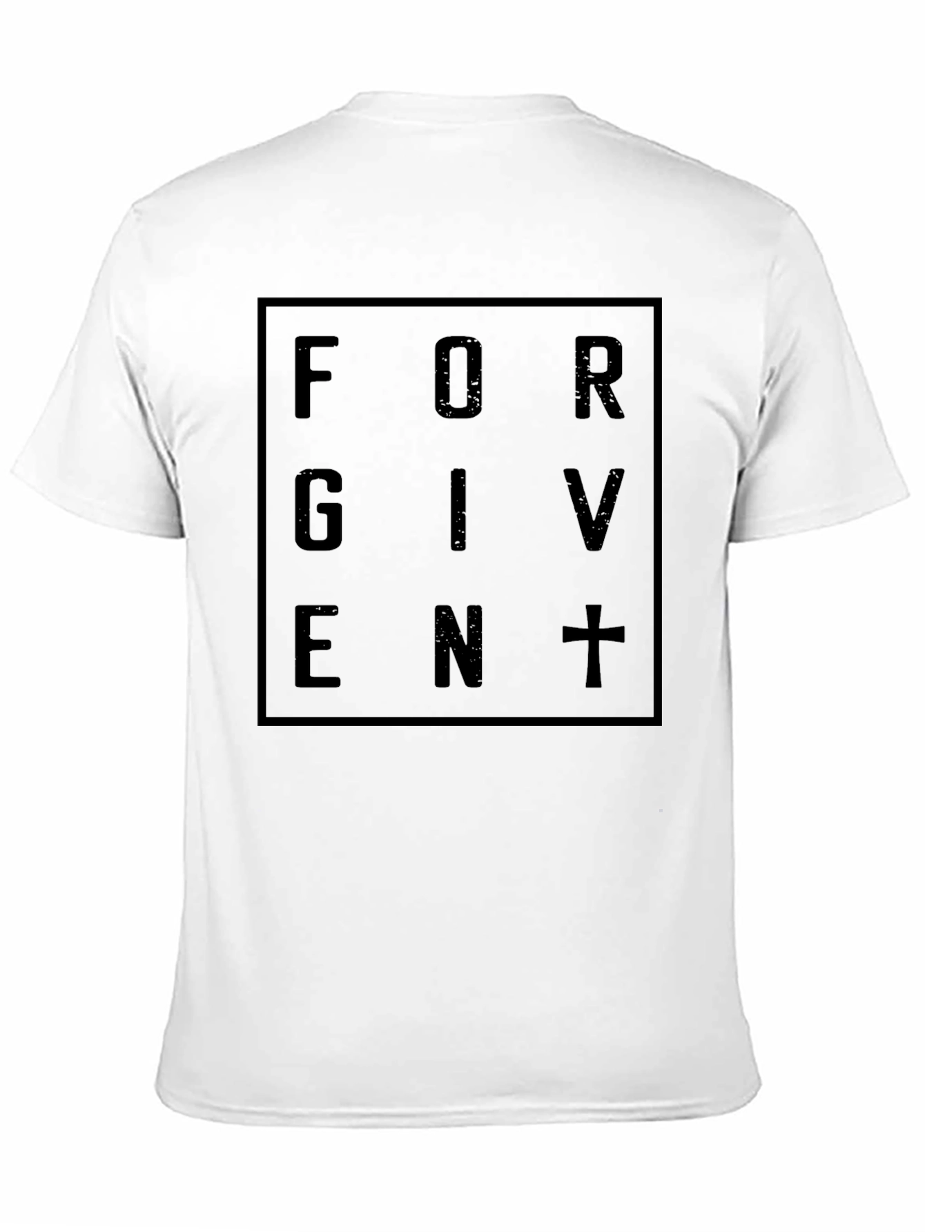 Forgiven Graphic Tee - Black Christian T-Shirt