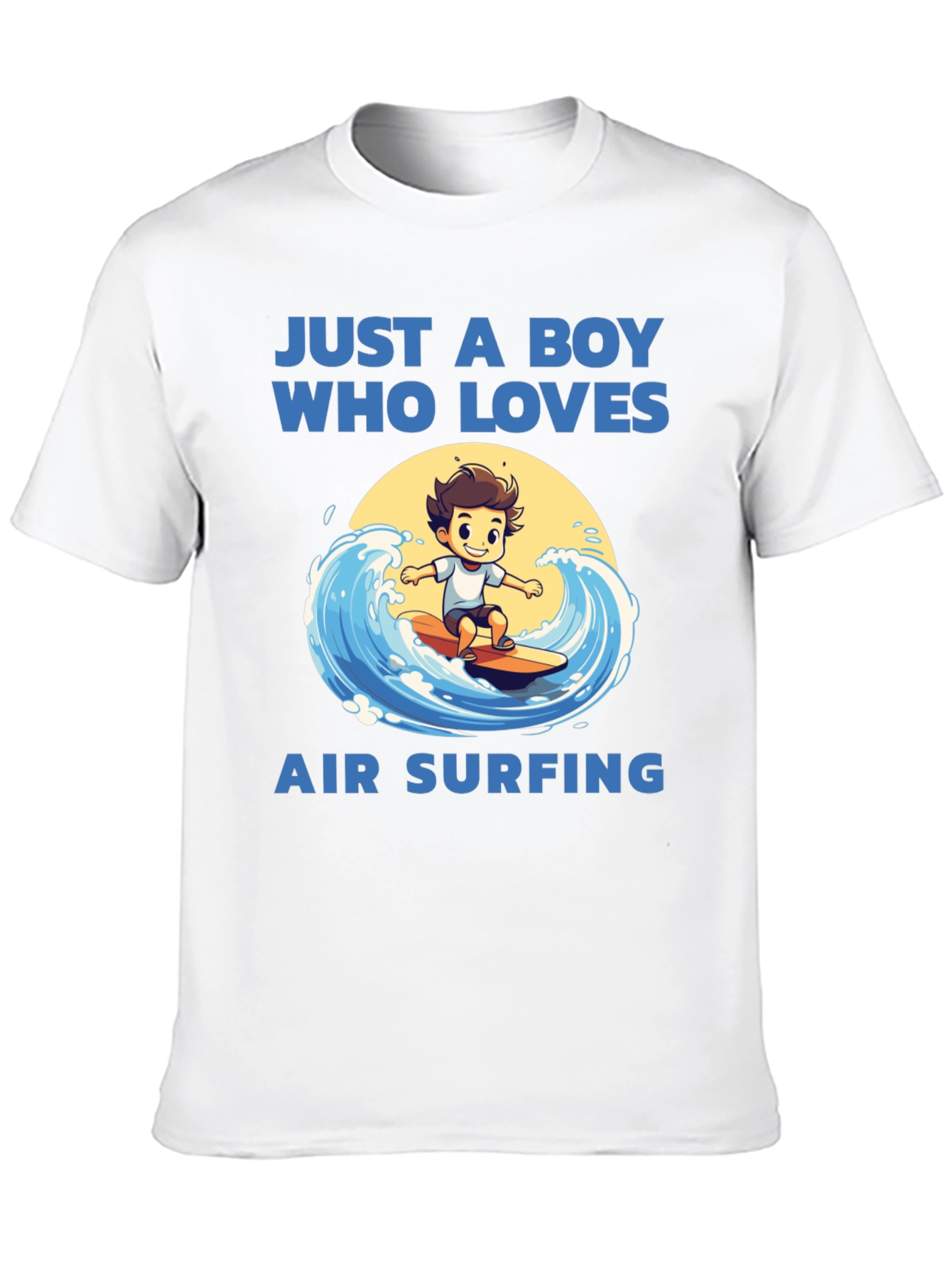 Boy Who Loves Air Surfing T-Shirt