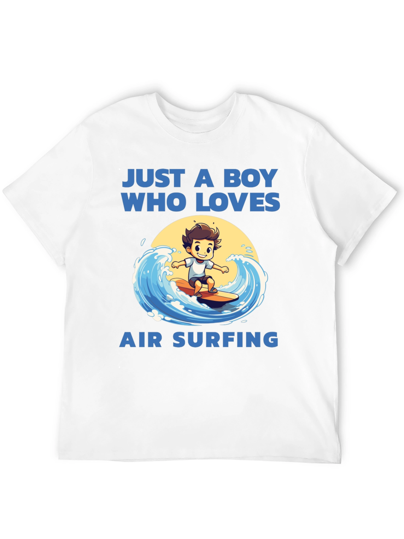 Boy Who Loves Air Surfing T-Shirt