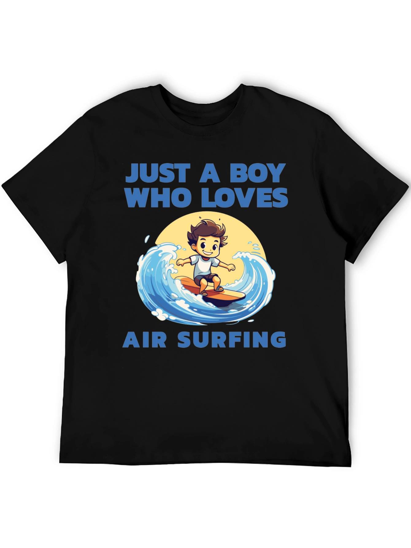 Boy Who Loves Air Surfing T-Shirt