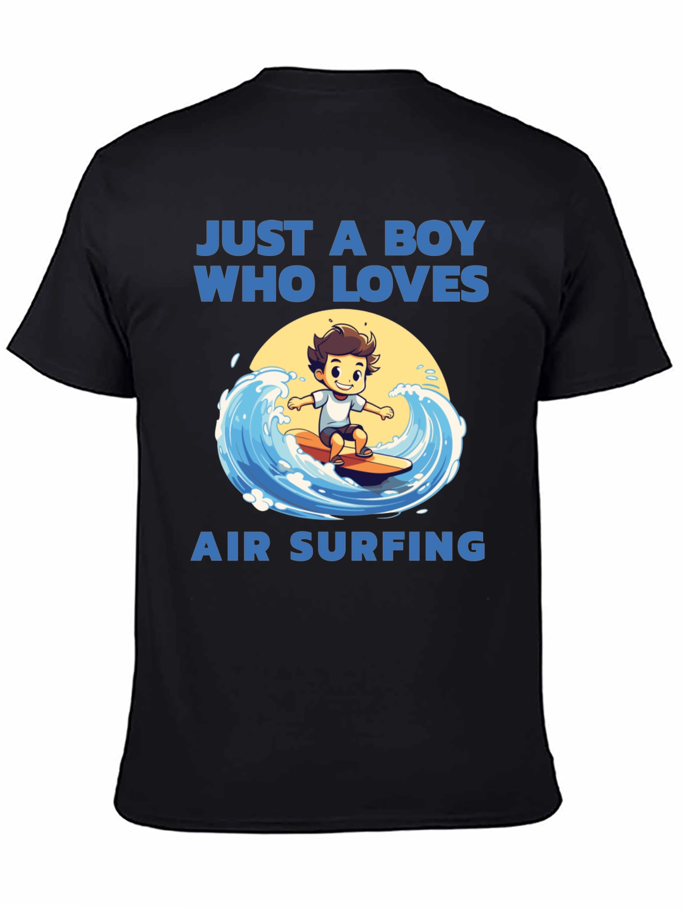 Boy Who Loves Air Surfing T-Shirt