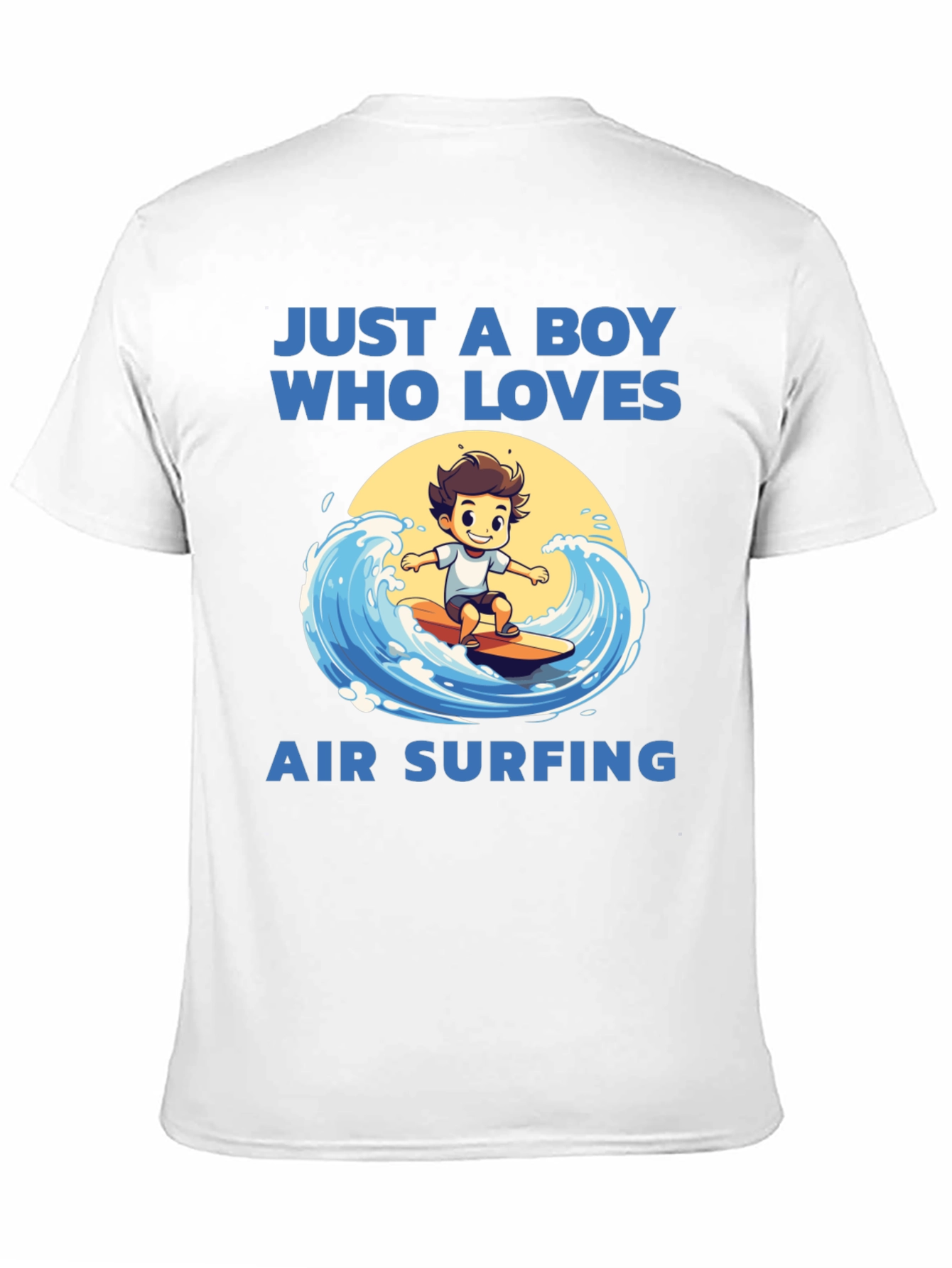 Boy Who Loves Air Surfing T-Shirt