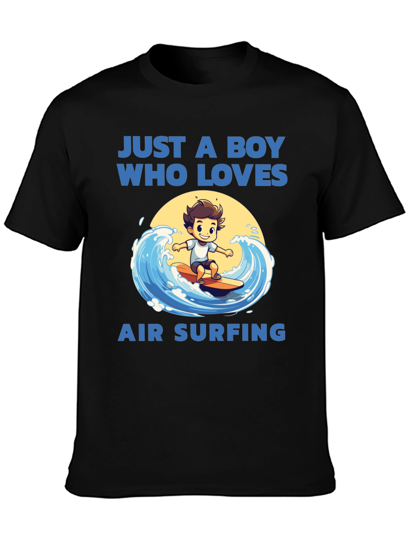 Boy Who Loves Air Surfing T-Shirt