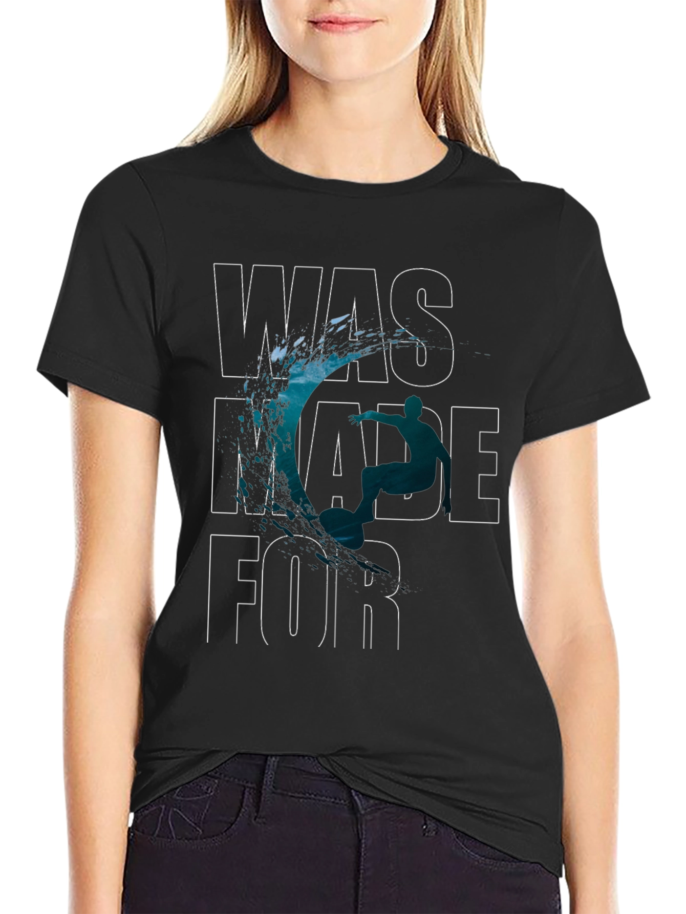 Surfing T-Shirt - Was Made For Waves!