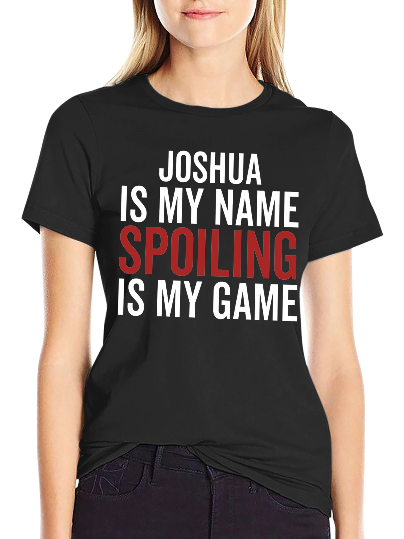 Joshua Spoiling is My Game Graphic Tee