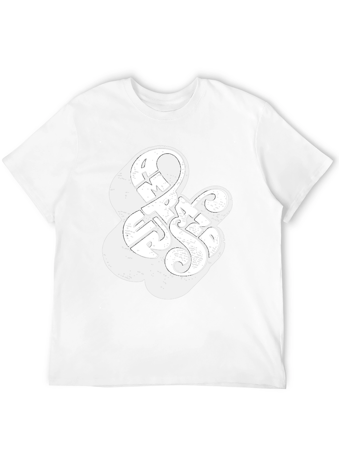 Retro Graphic Print Crew Neck T-Shirt