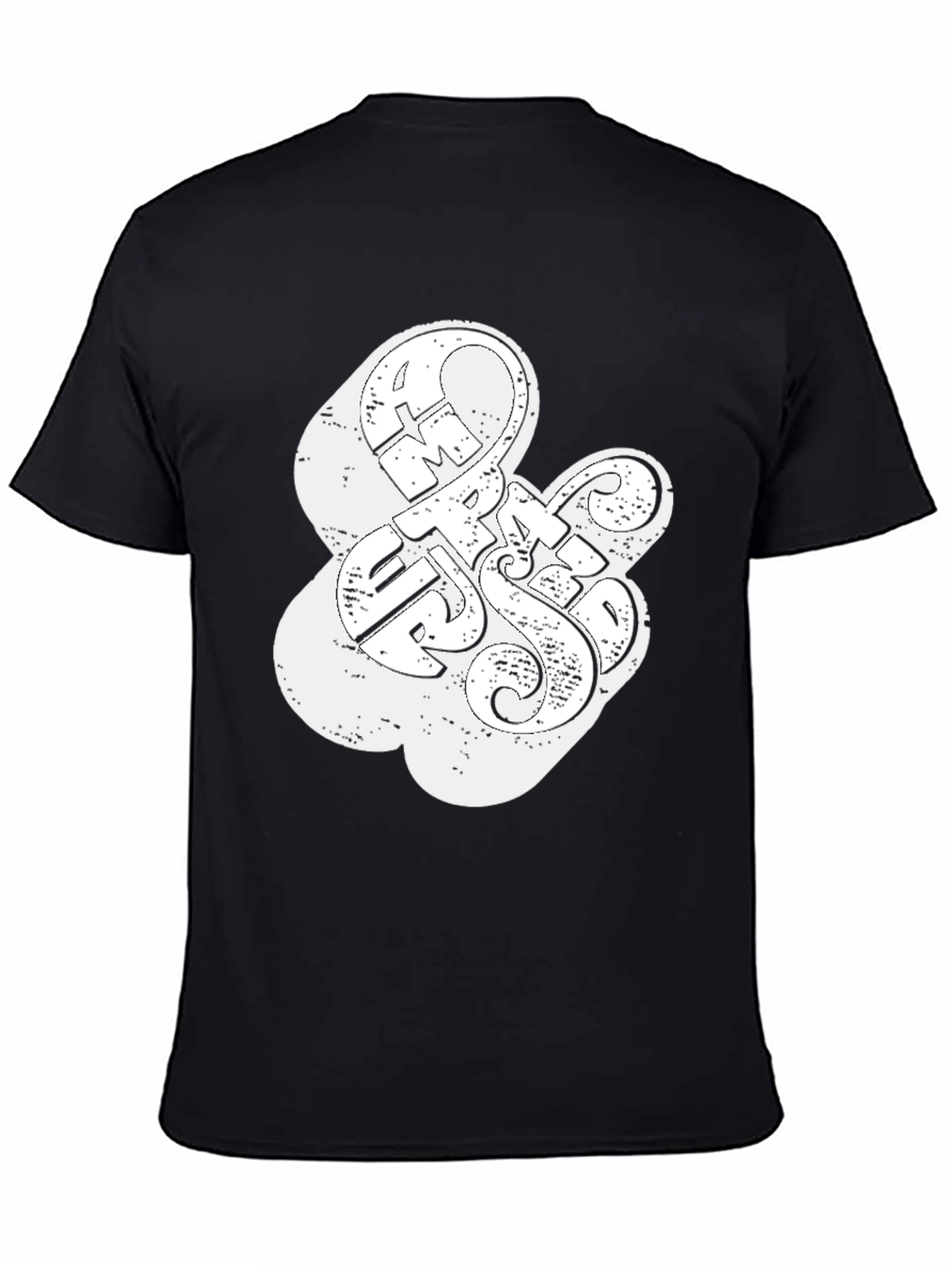 Retro Graphic Print Crew Neck T-Shirt