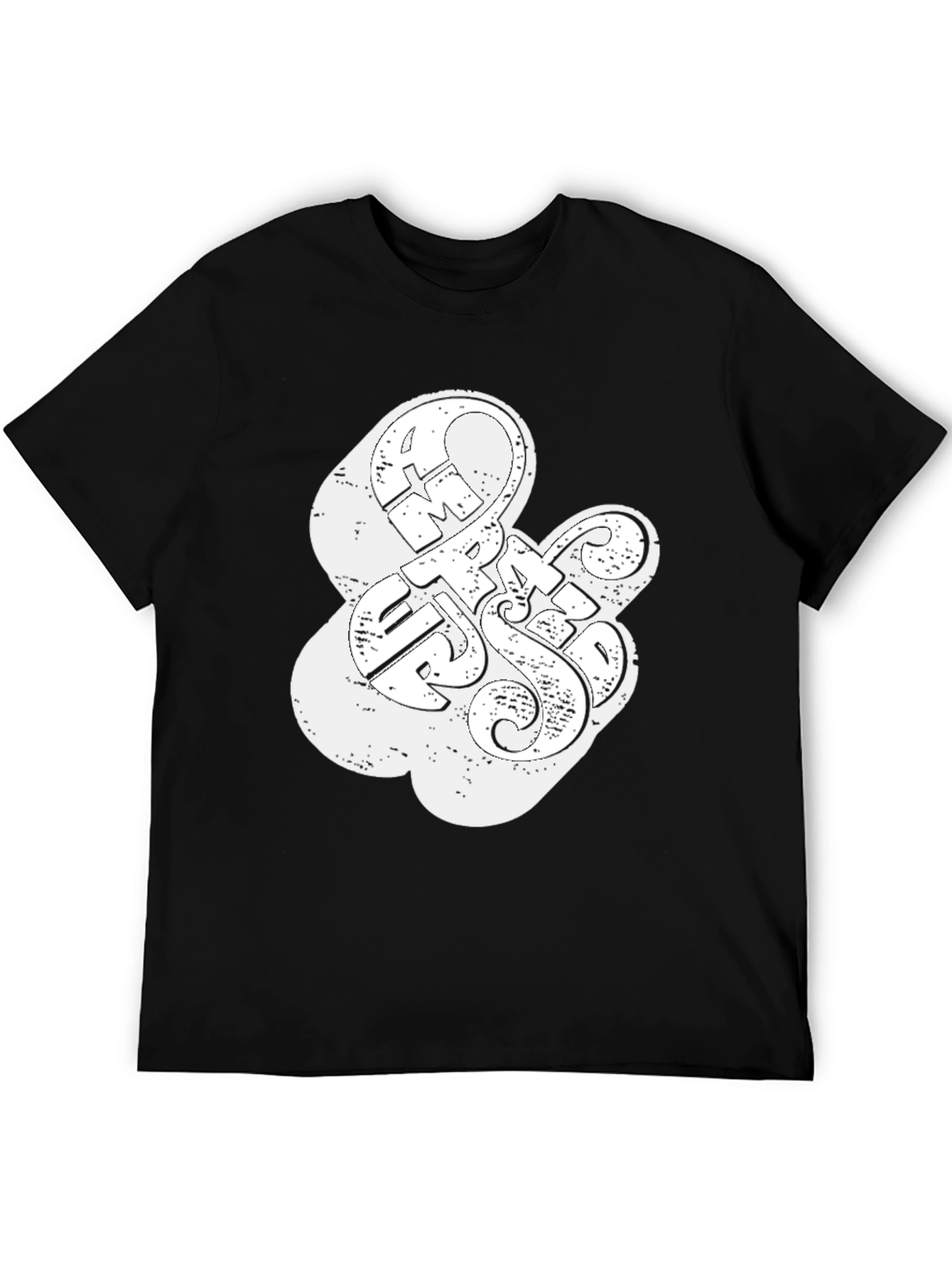 Retro Graphic Print Crew Neck T-Shirt