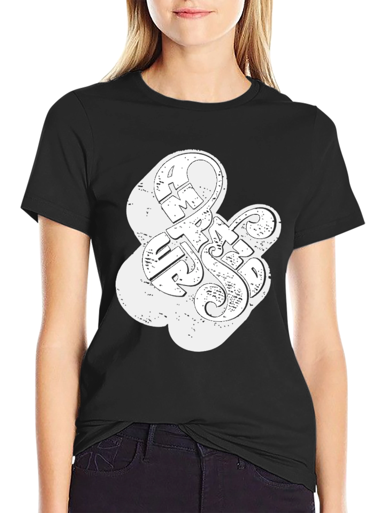 Retro Graphic Print Crew Neck T-Shirt