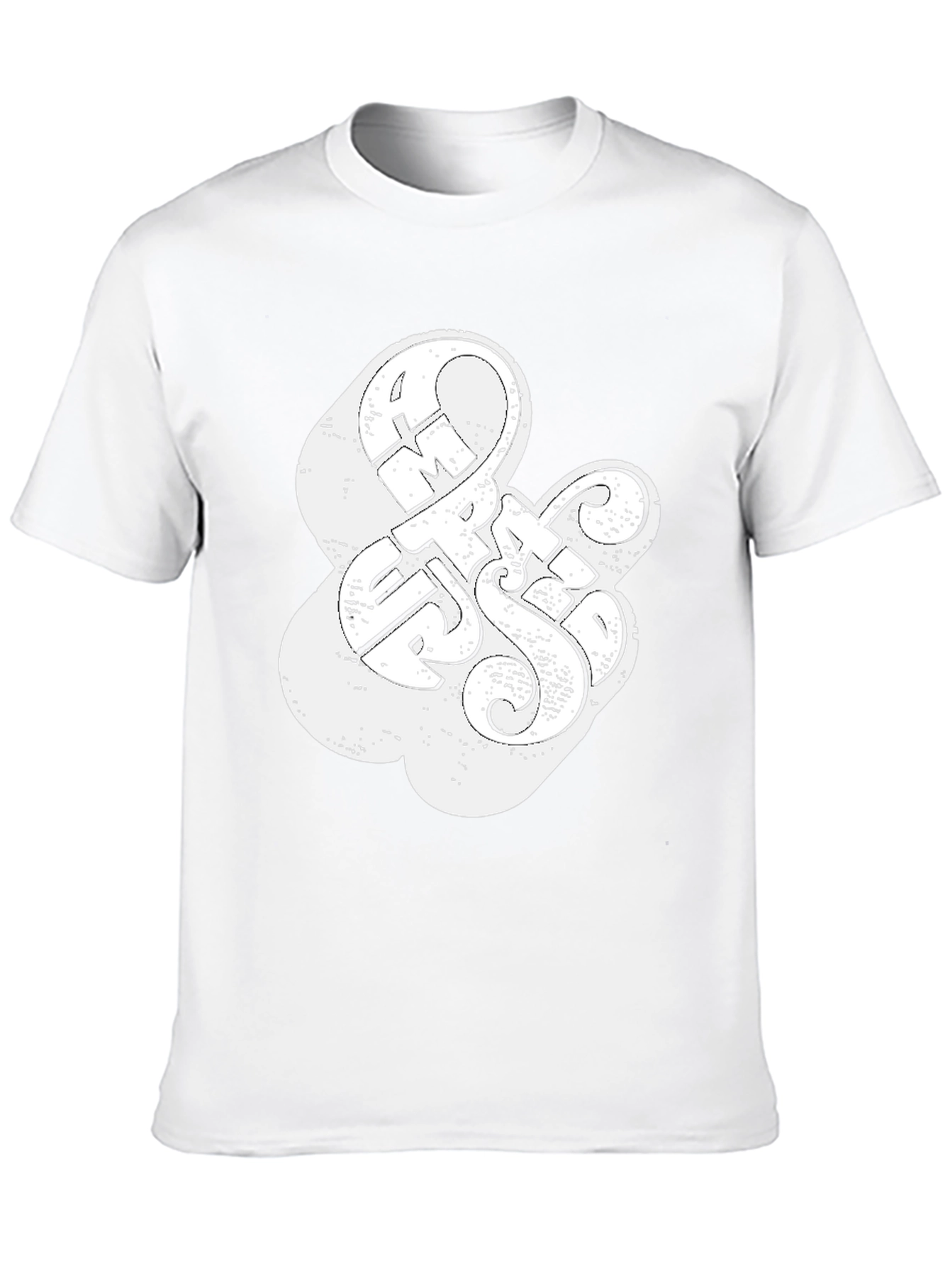 Retro Graphic Print Crew Neck T-Shirt