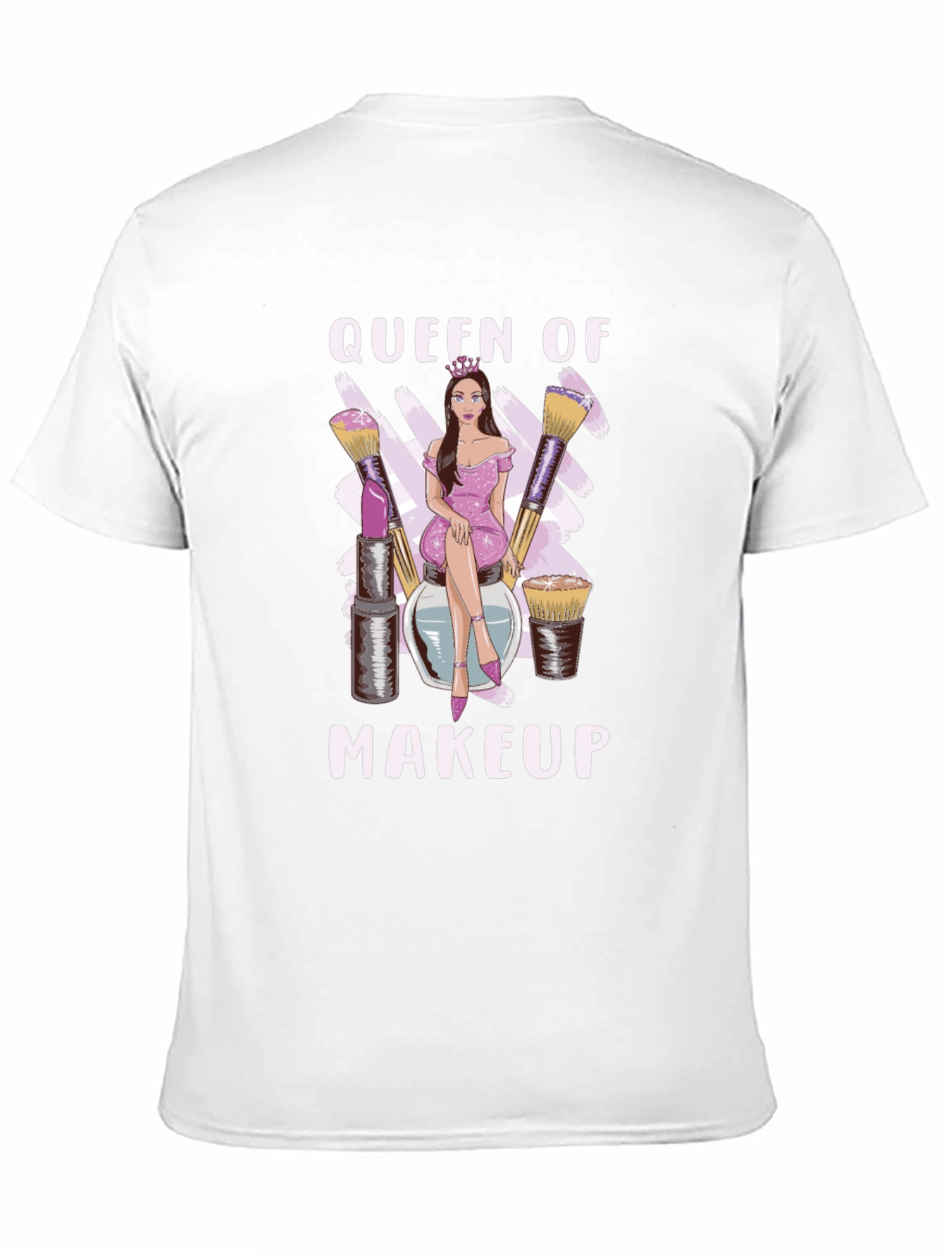 Queen of Makeup Black T-Shirt