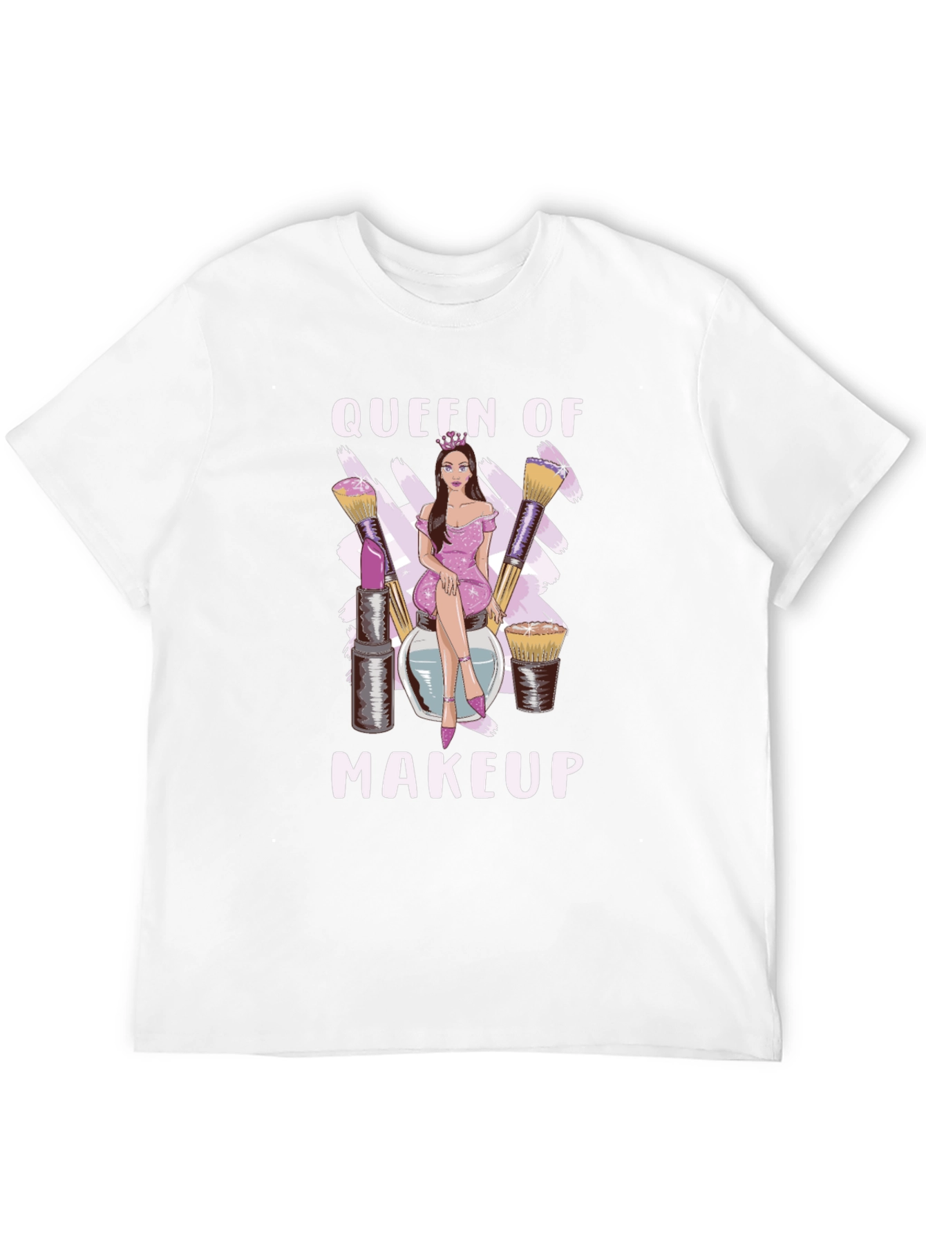 Queen of Makeup Black T-Shirt