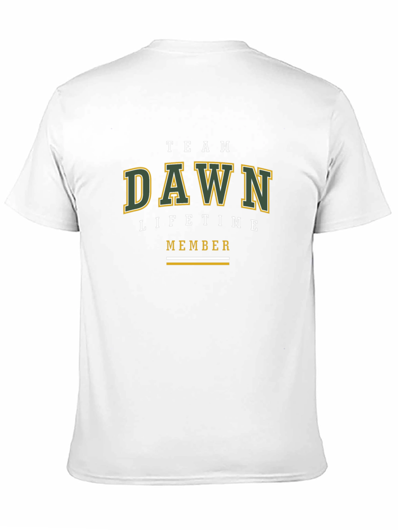Team Dawn Lifetime Member Black Graphic T-Shirt