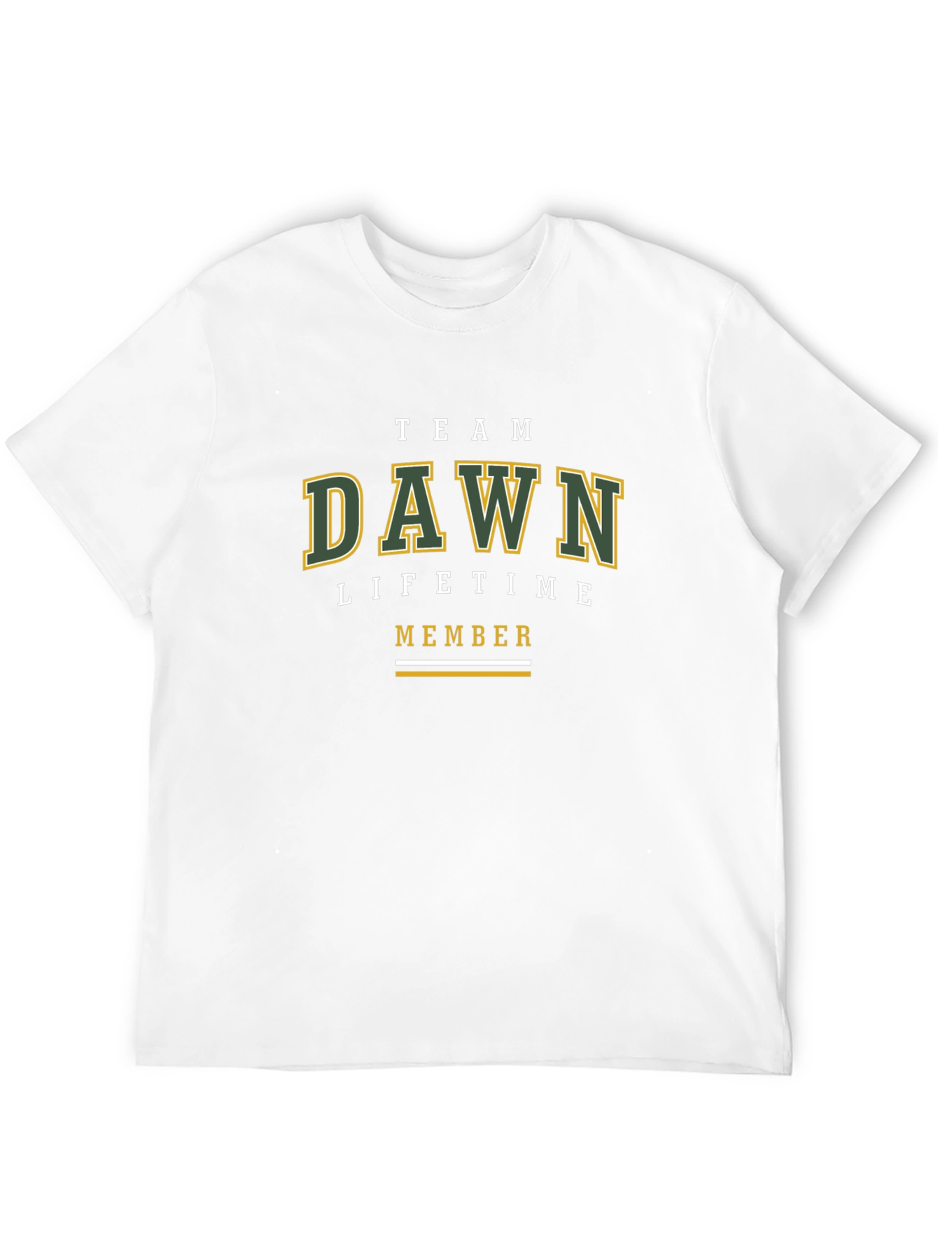 Team Dawn Lifetime Member Black Graphic T-Shirt