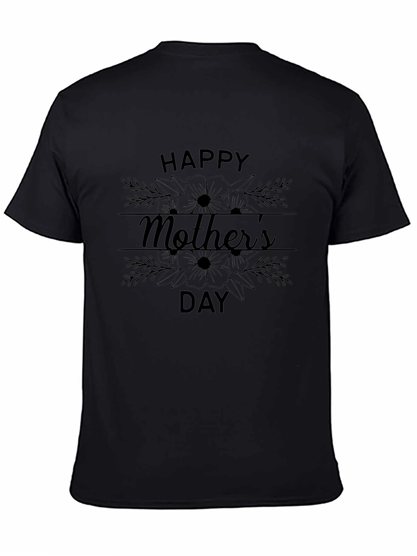 Happy Mothers Day Floral T-Shirt