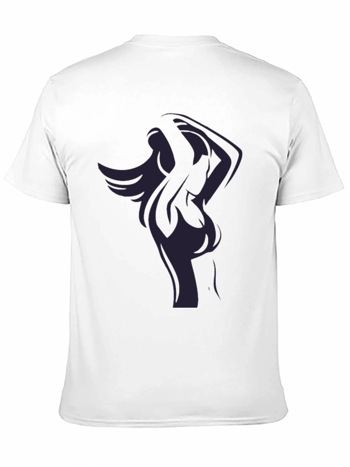 Silhouette Graphic Black T-Shirt